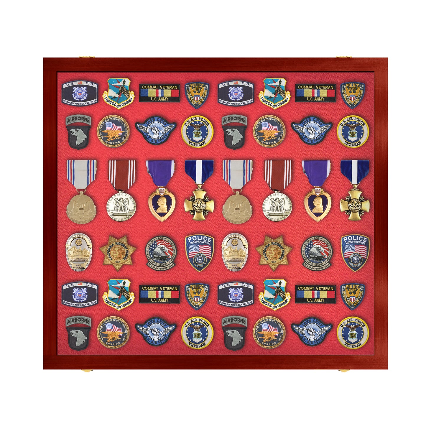 Medal Display Case - Award Display - Patches Display - Large