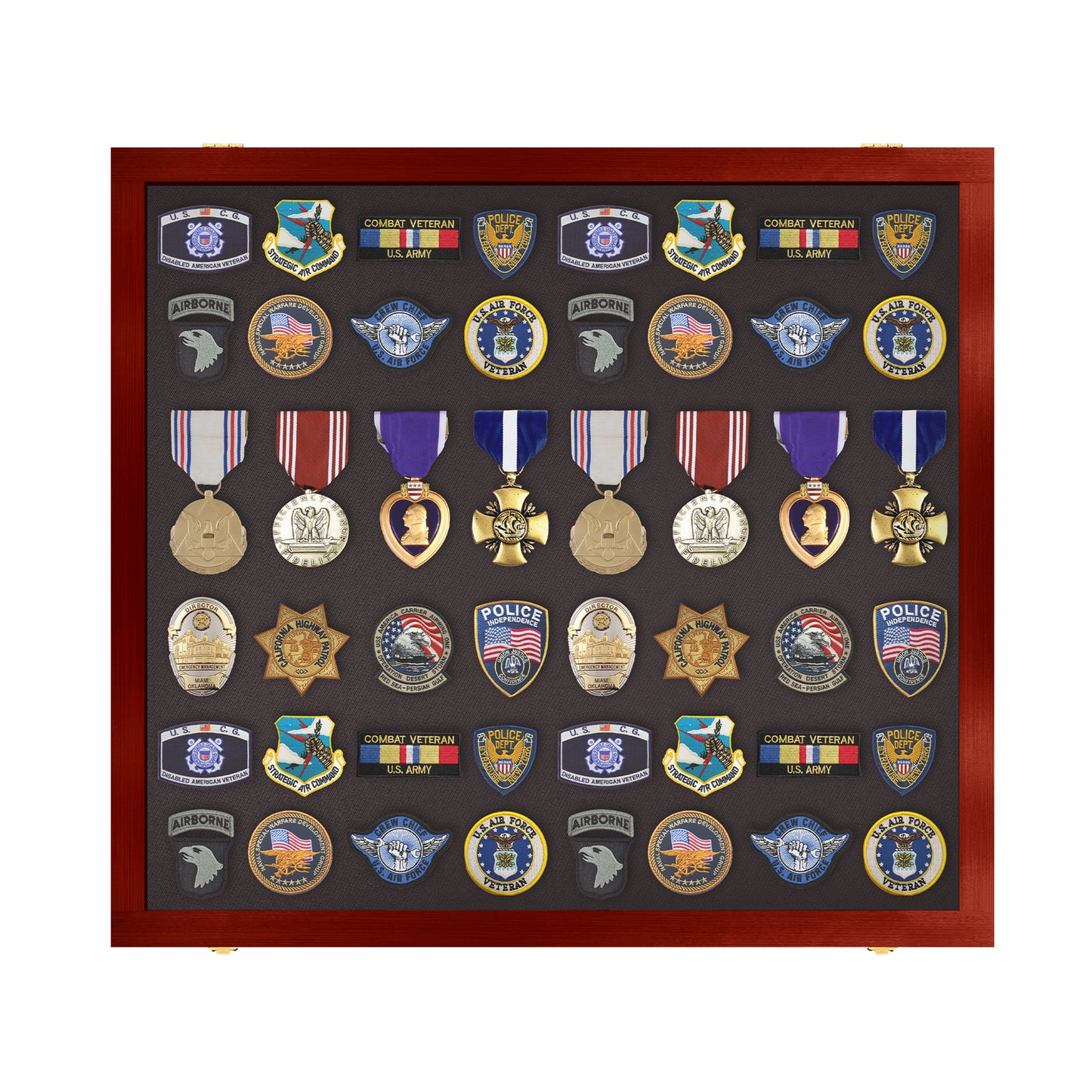 Medal Display Case - Award Display - Patches Display - Large