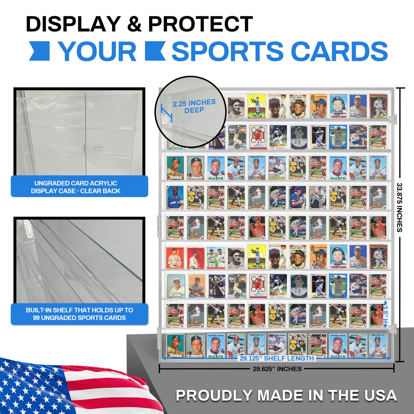 99 Ungraded Card - Fully Acrylic
