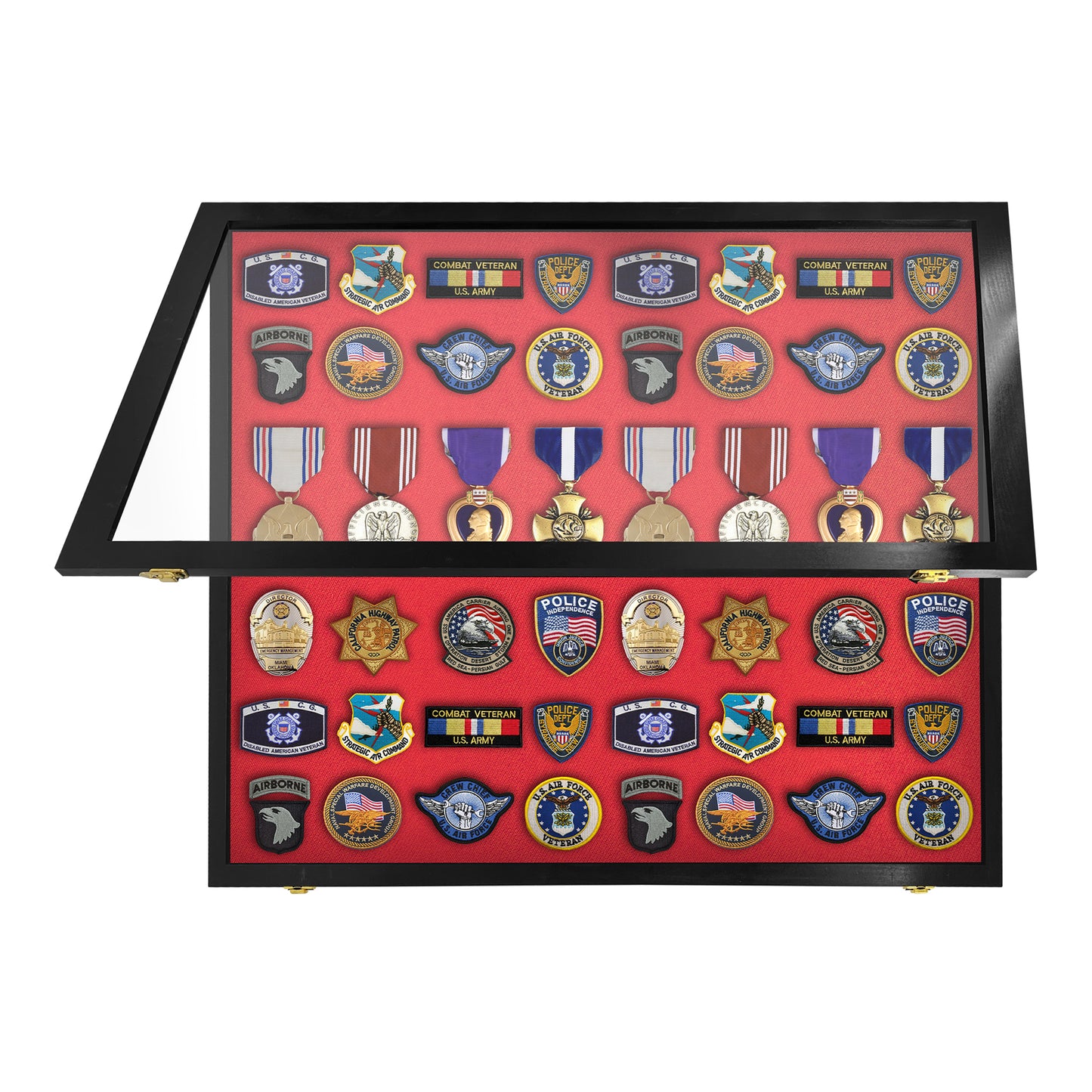 Medal Display Case - Award Display - Patches Display - Large