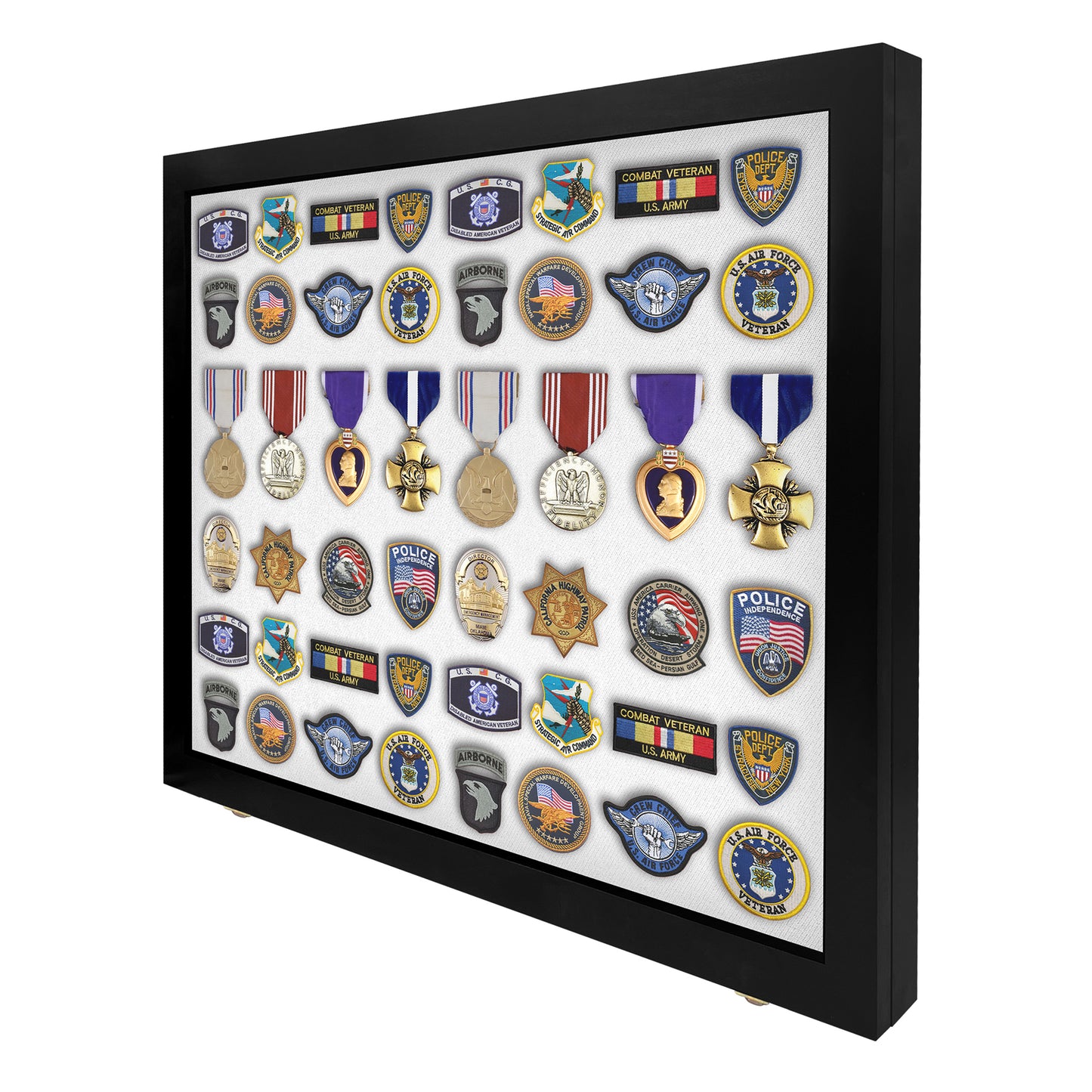 Medal Display Case - Award Display - Patches Display - Large