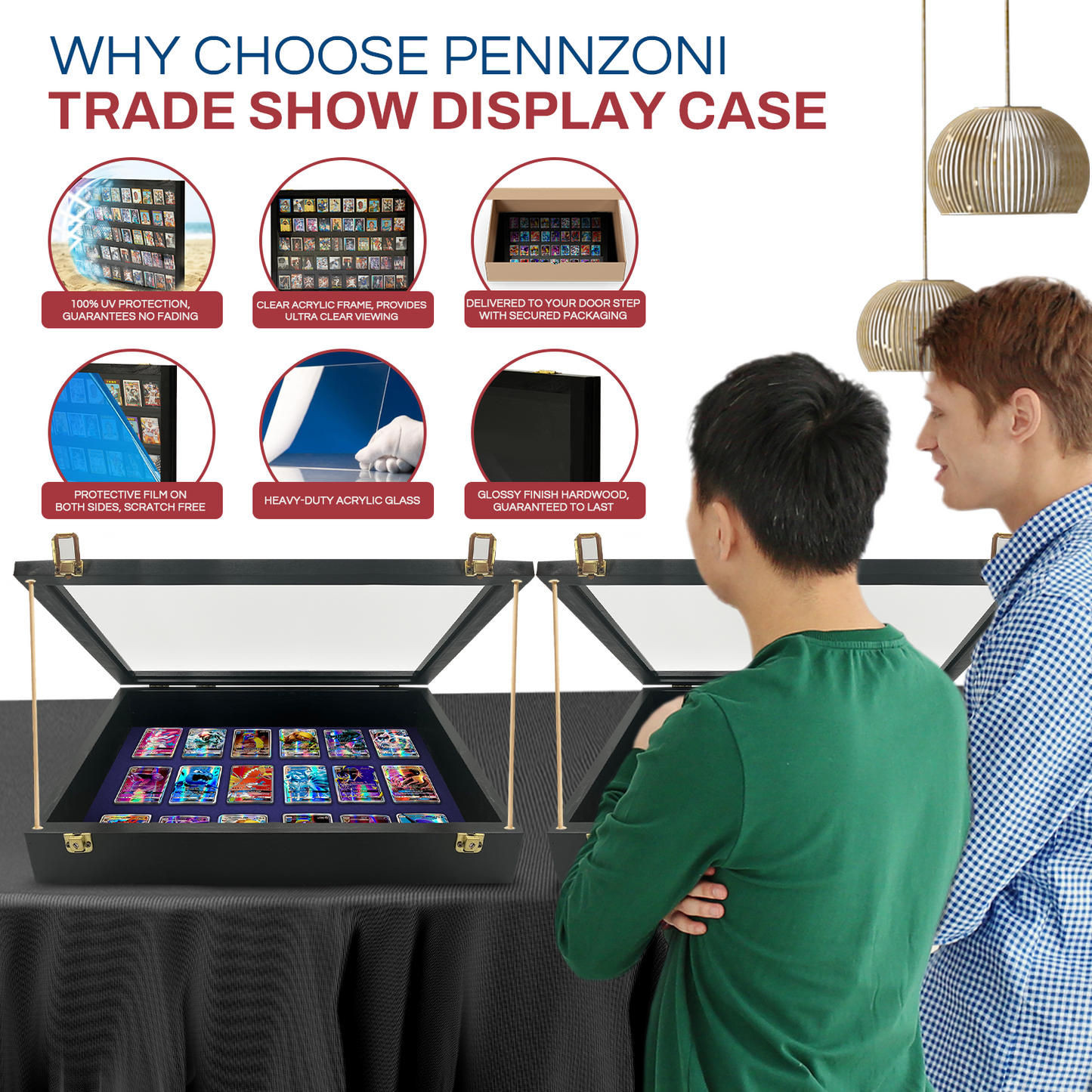 Trade Show Display Case - Small - 18 x 22 x 4"