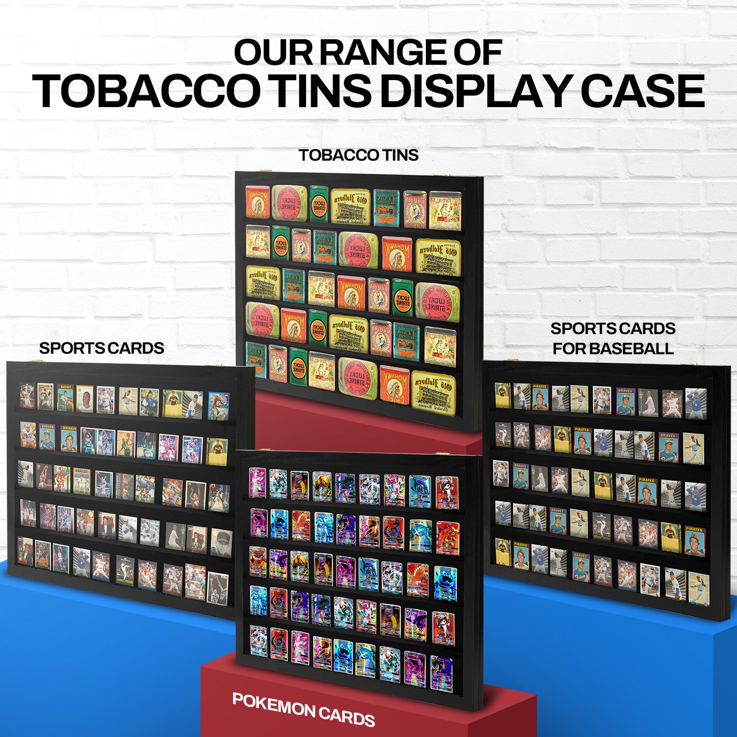 Tobacco Tin Display Case