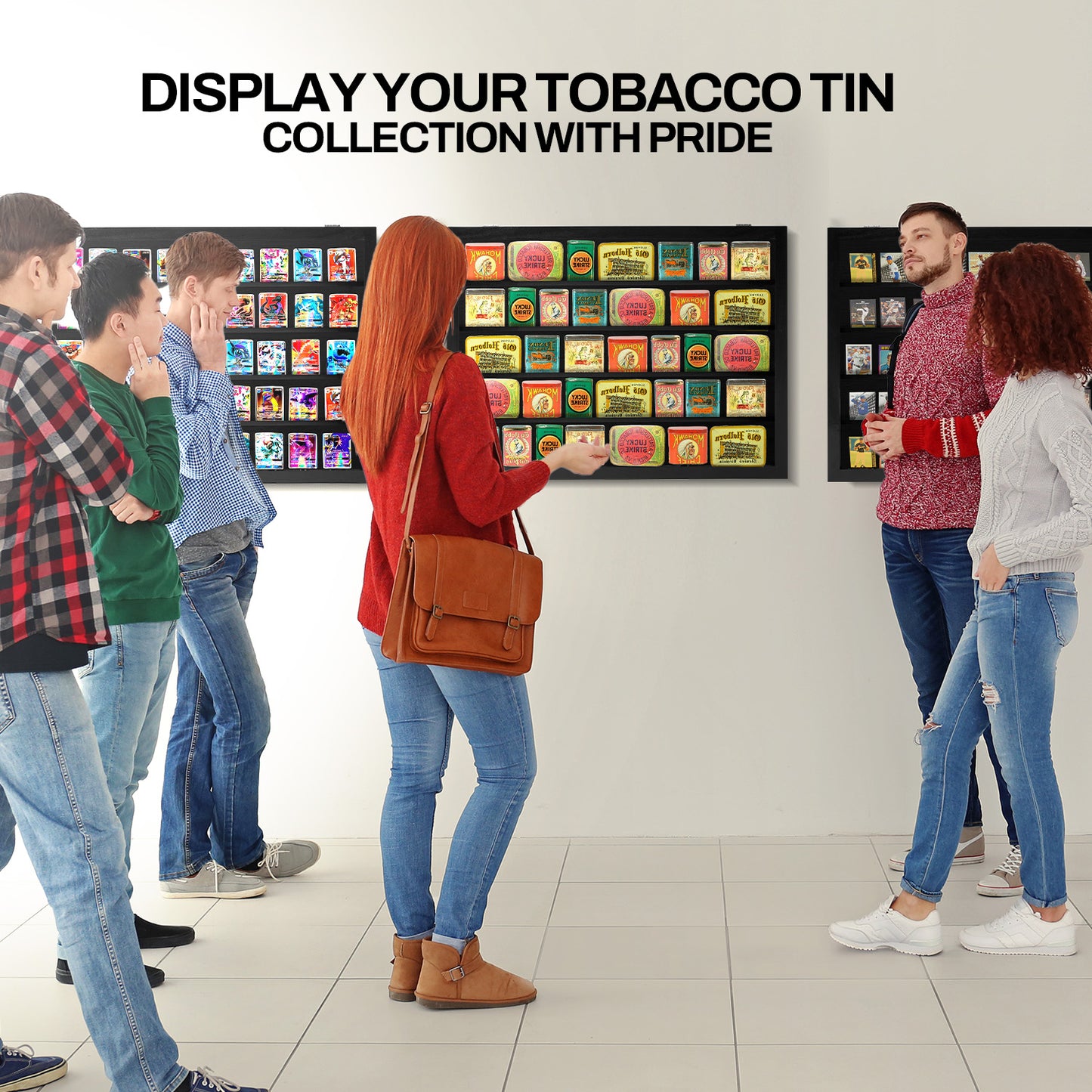 Tobacco Tin Display Case