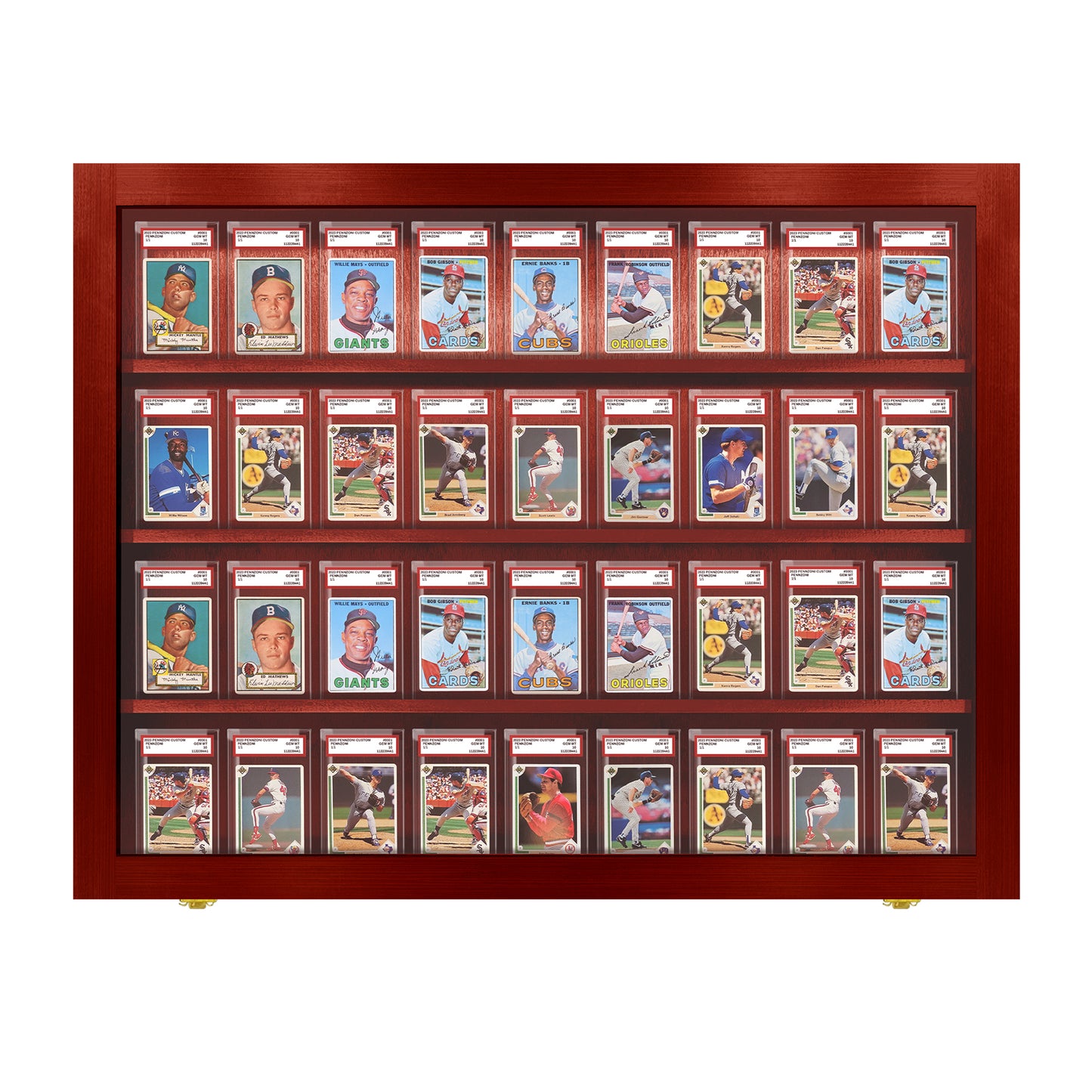 36 Graded PSA - Card Display