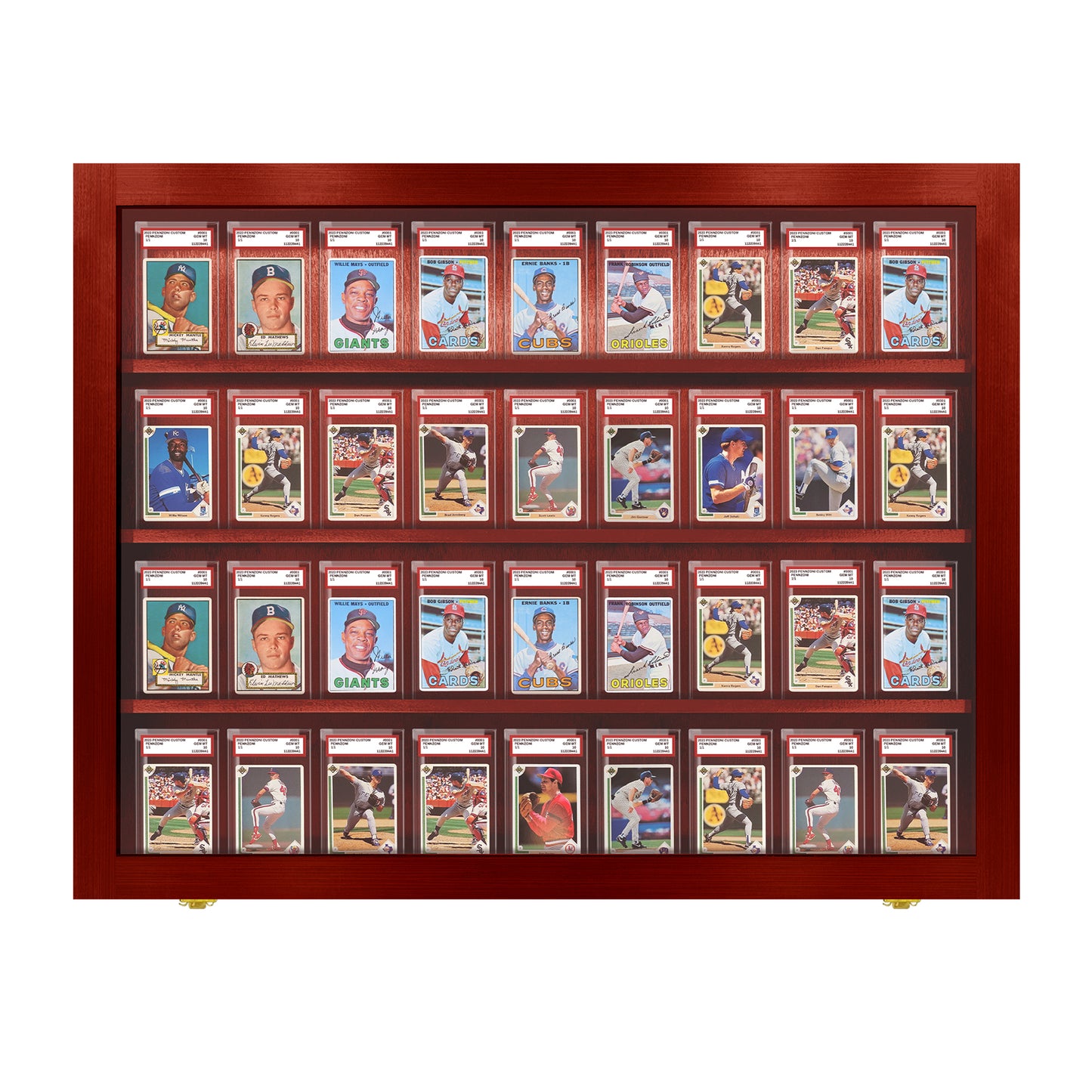 36 Graded PSA - Card Display