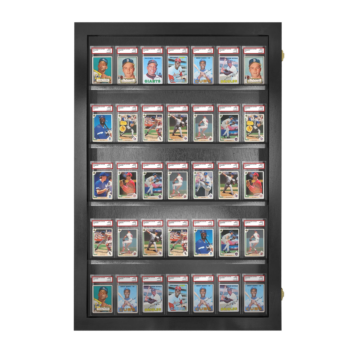 35 Graded PSA - Cards Display