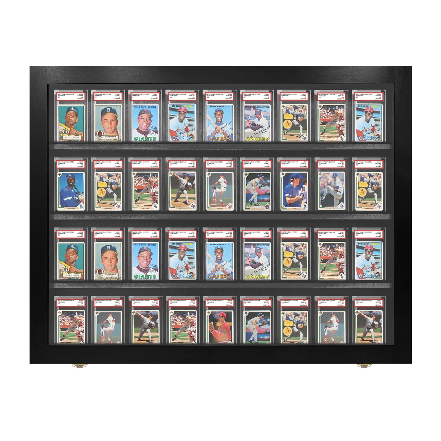 36 Graded PSA - Card Display