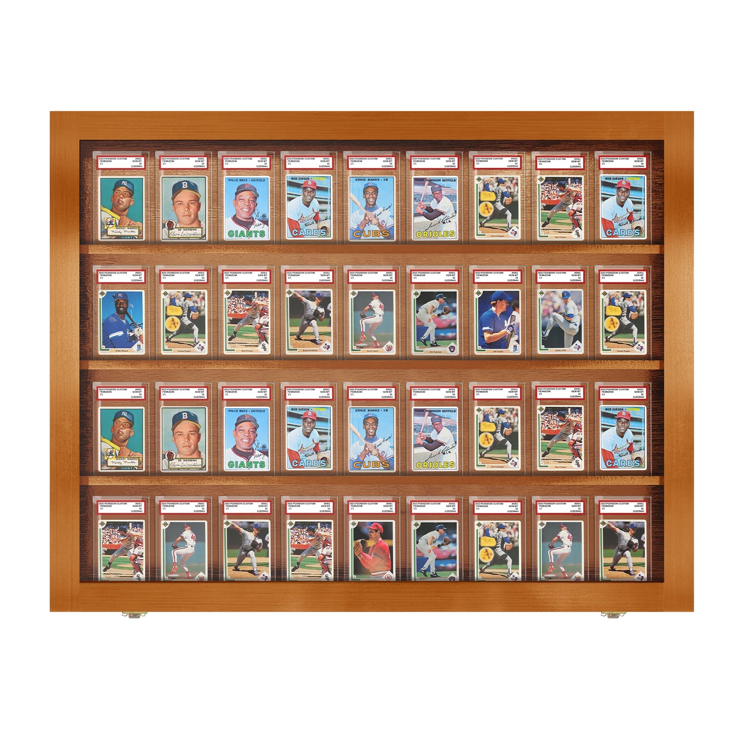 36 Graded PSA - Card Display