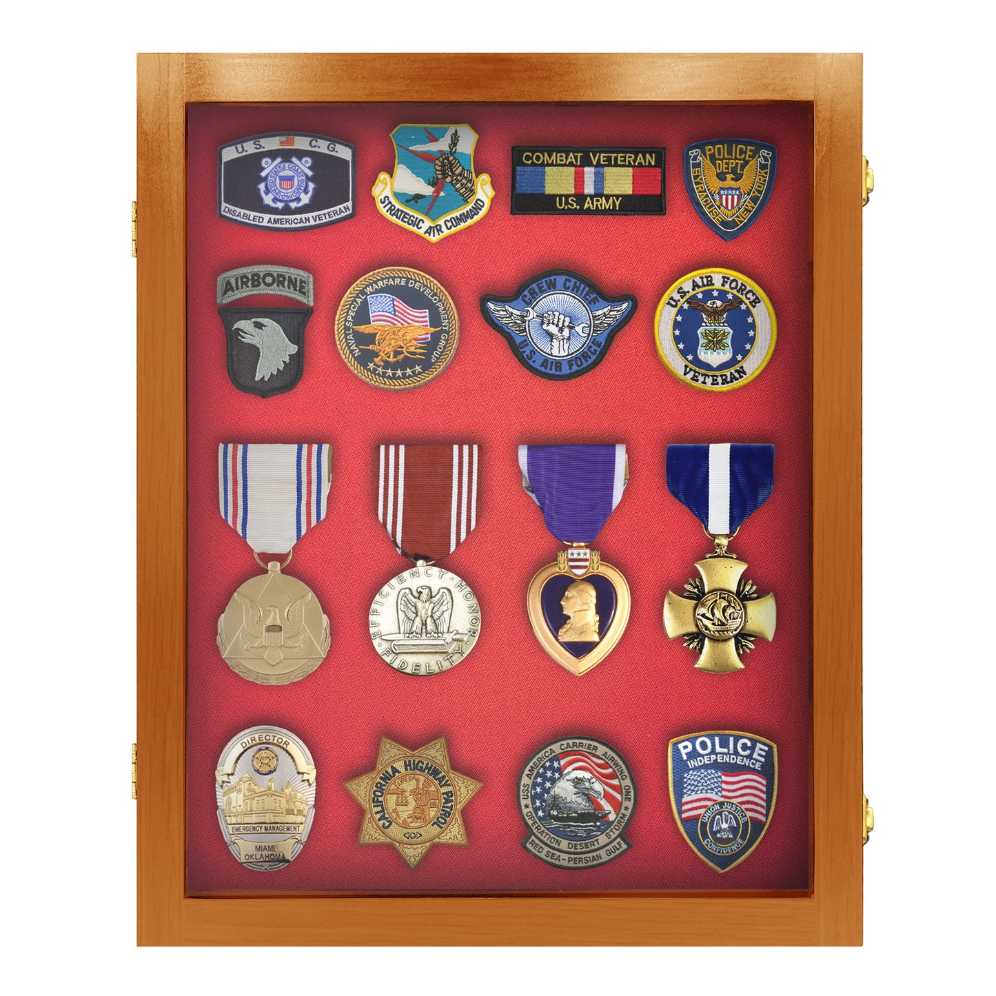 Medal Display Case - Award Display - Patches Display - Small