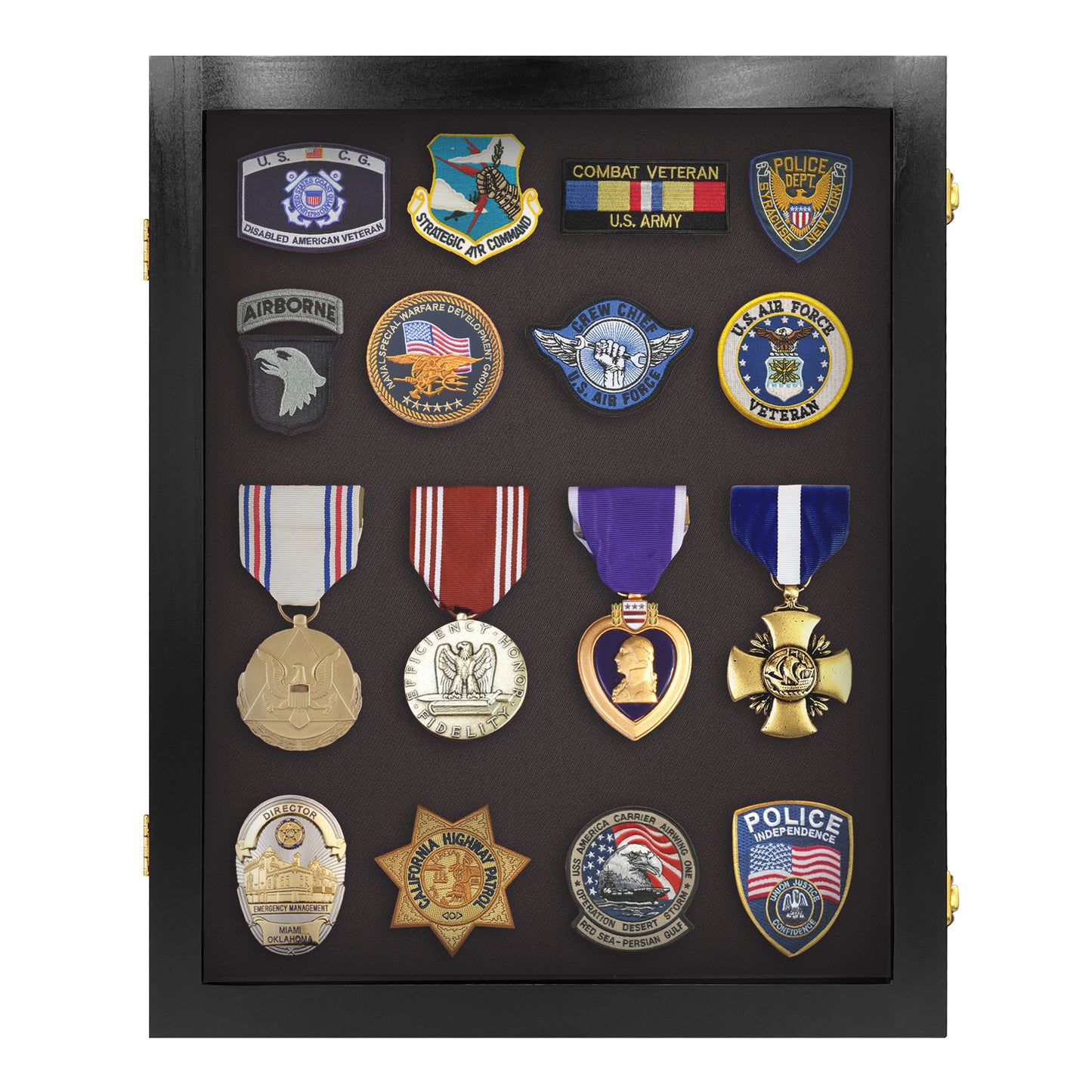 Medal Display Case - Award Display - Patches Display - Small