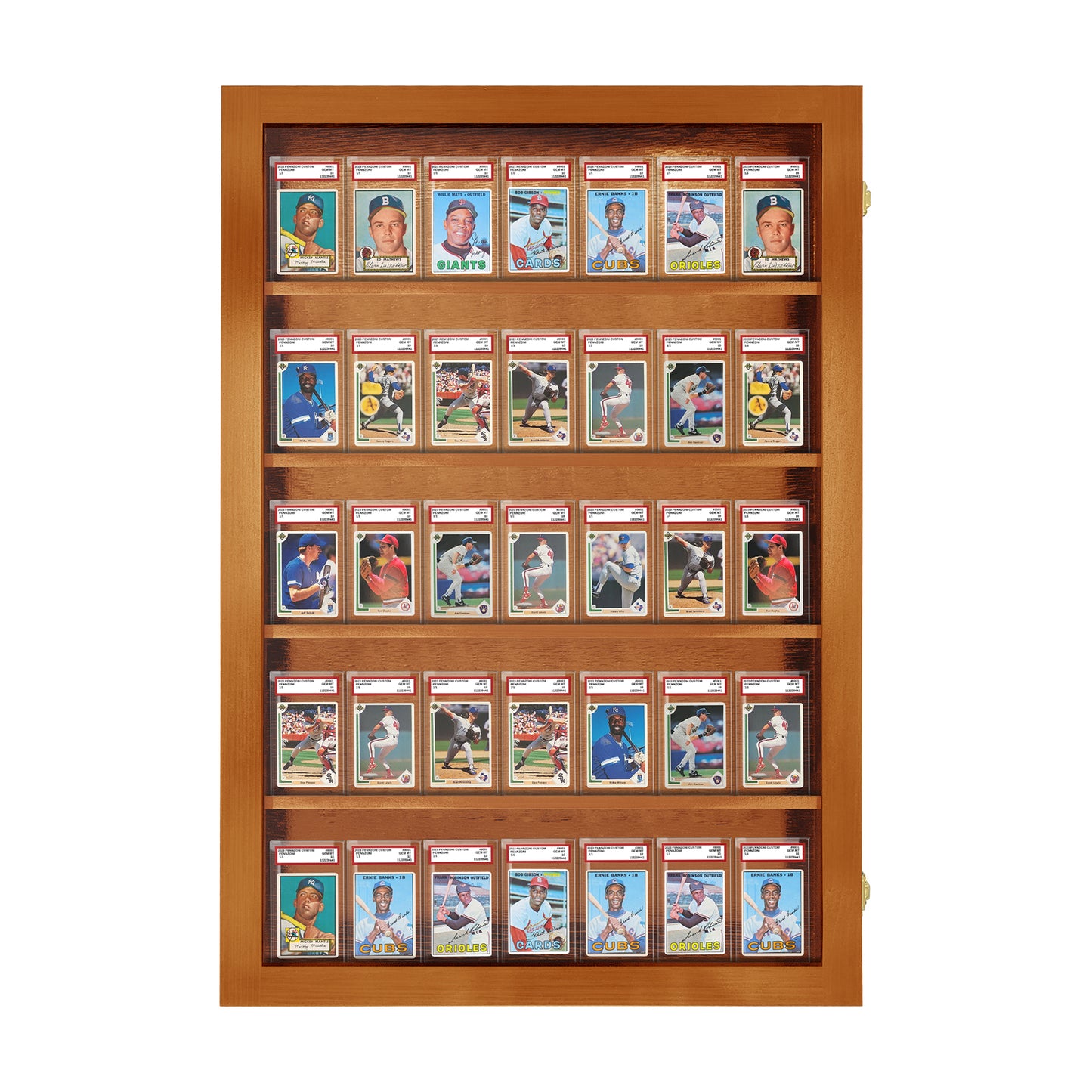 35 Graded PSA - Cards Display