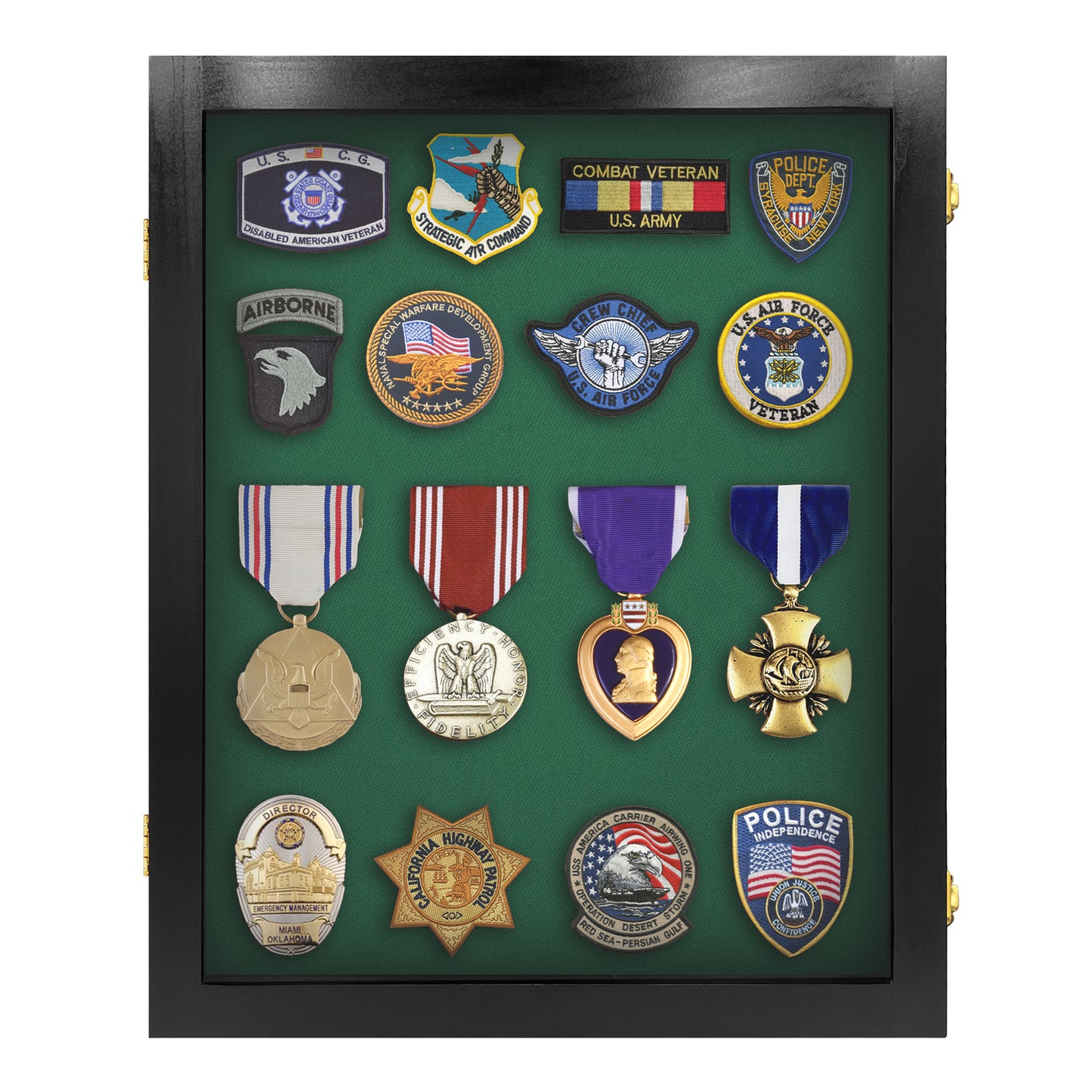 Medal Display Case - Award Display - Patches Display - Small