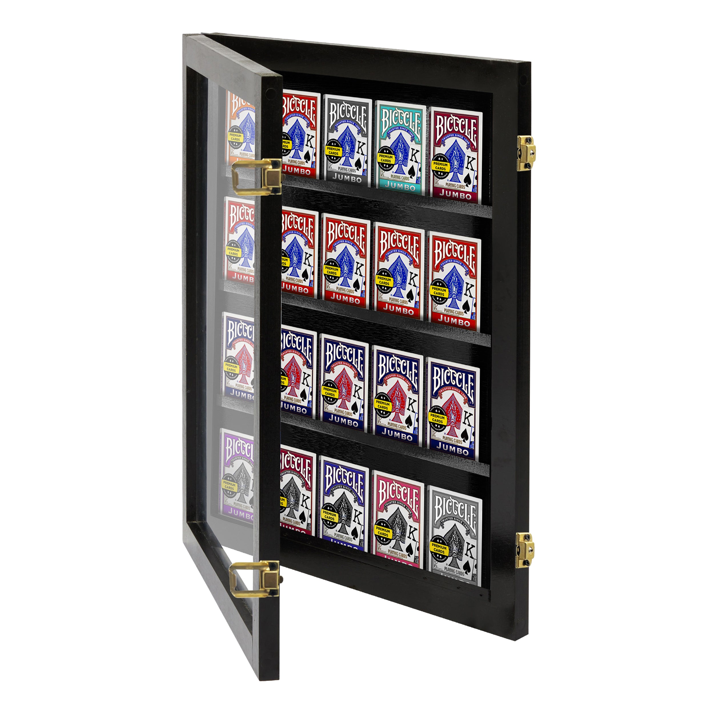 Playing Card Deck Display Case - Holds 20 Decks Playing Card Deck Display Case - Holds 20 Decks