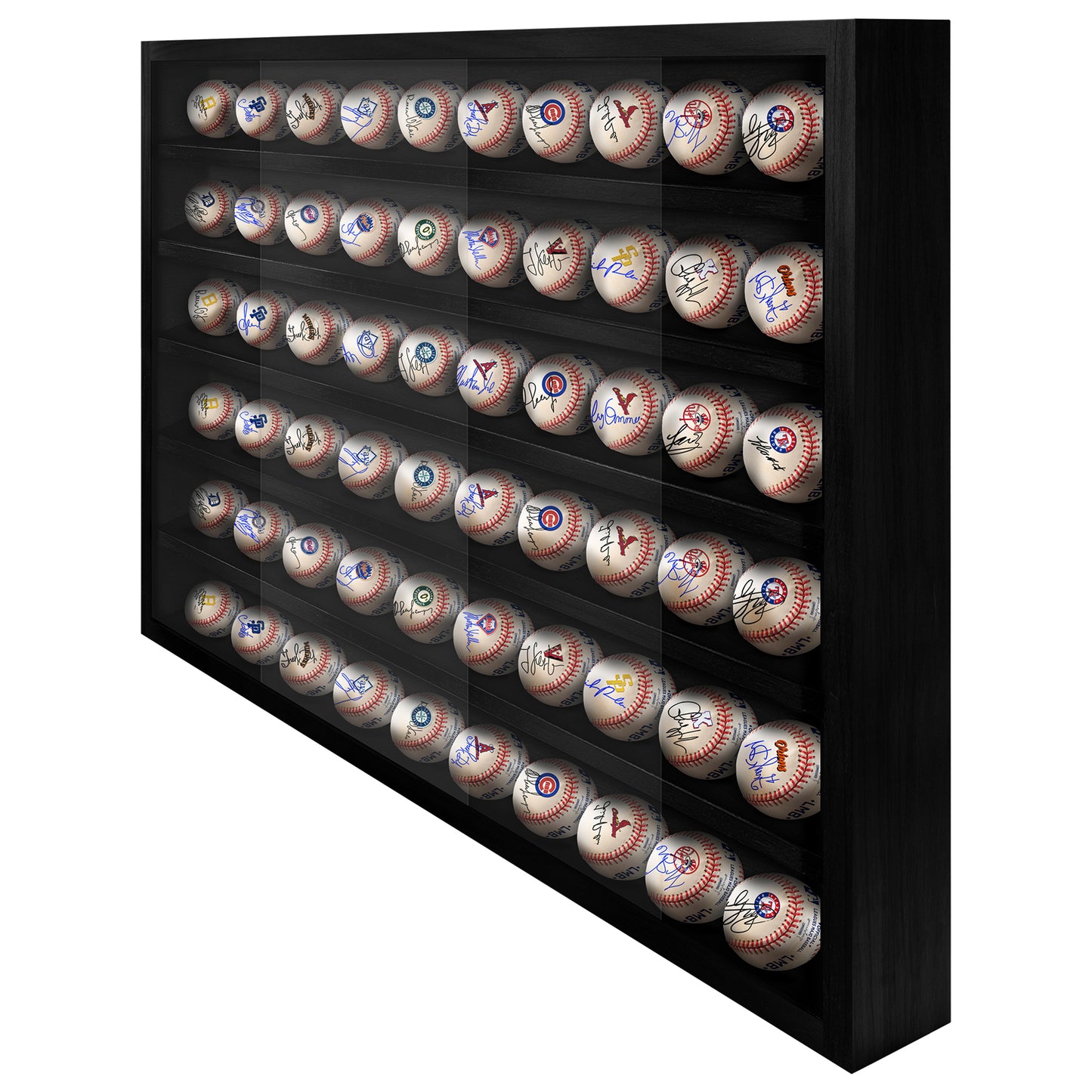 Baseball and Hockey Puck Display (Holds 60 Balls)