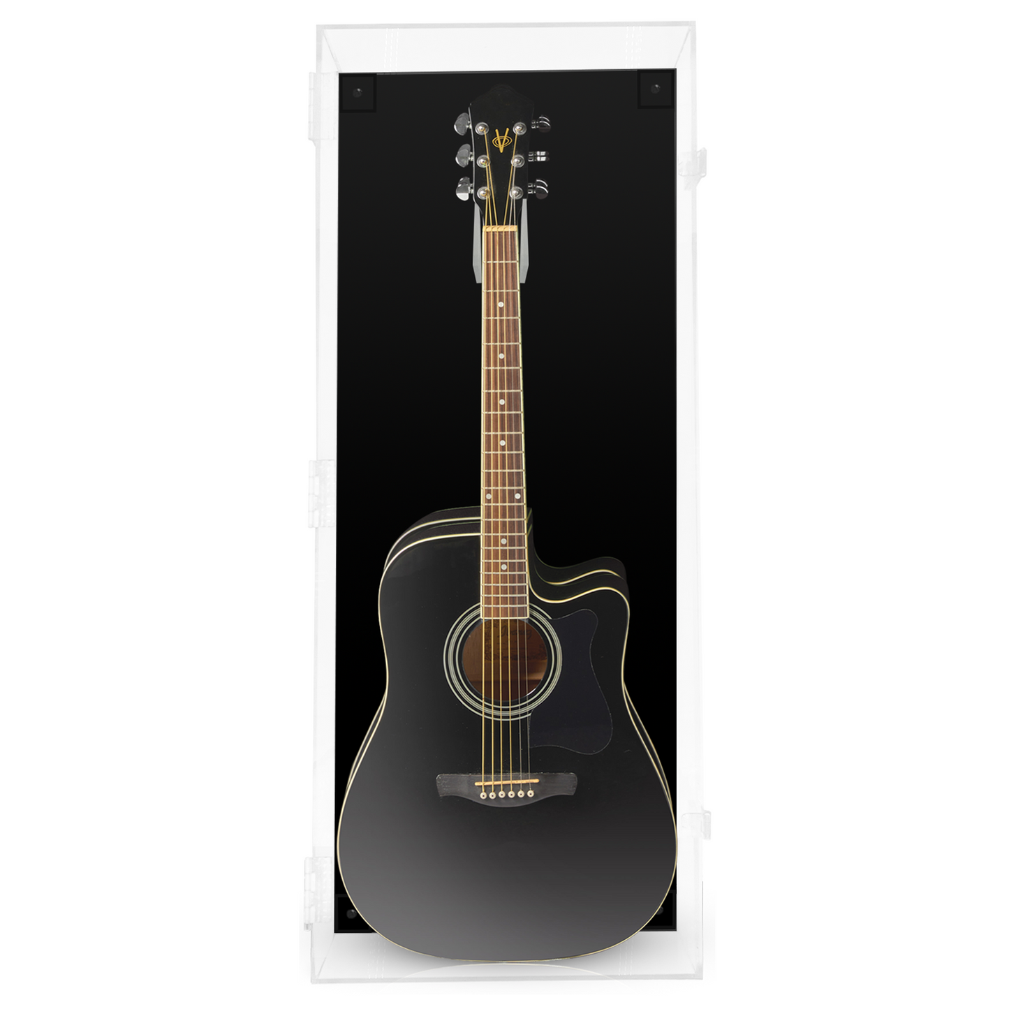 Acoustic Guitar Display Case - Fully Acrylic