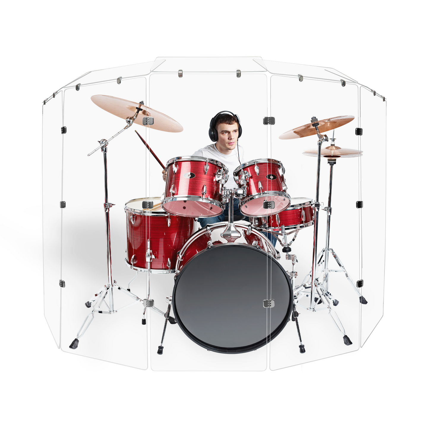 Drum Shield 2 ft. x 4 ft. Panel