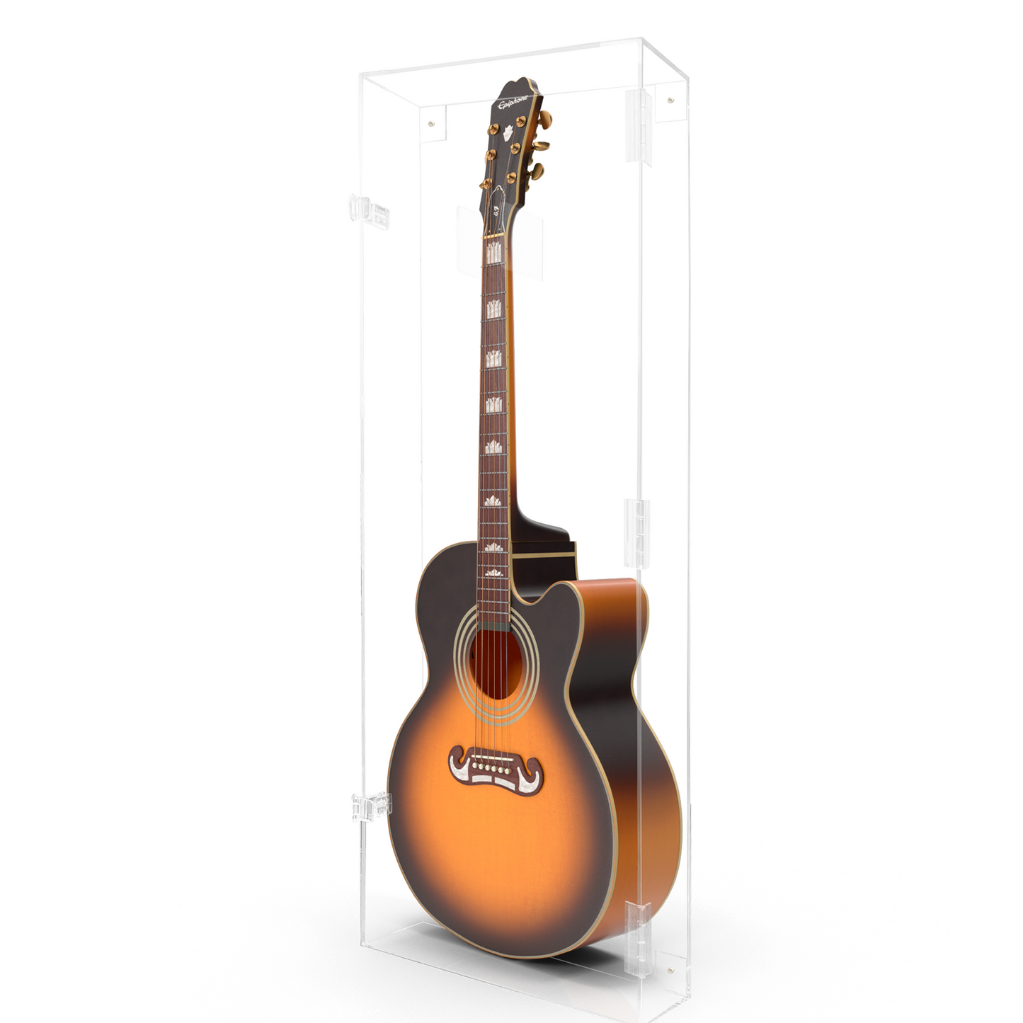 Acoustic Guitar Display Case - Fully Acrylic