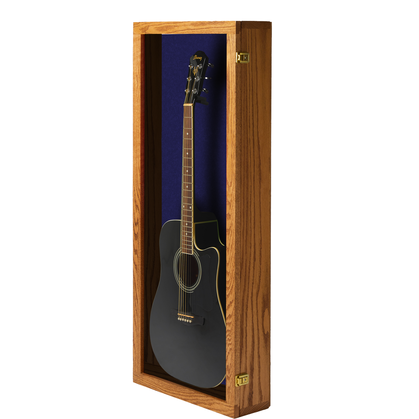 Acoustic Guitar Display Case - Premium Oak