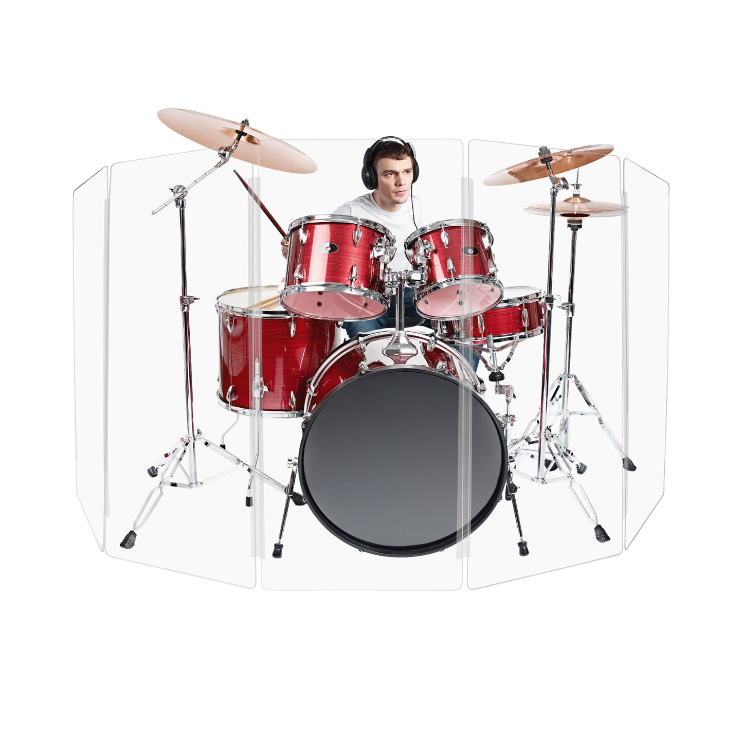 Drum Shield 2 ft. x 4 ft. Panel