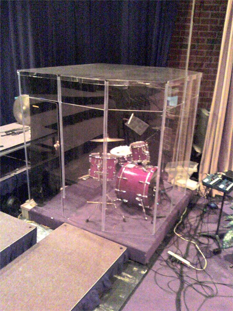 Drum Booth, Sound Room Drum Shields or Drum Shield