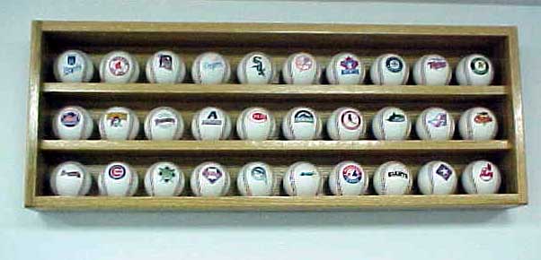Baseball and Hockey Puck Display (Holds 30 Balls)