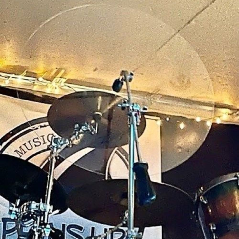 Crystal Clear Acrylic Drum Baffle