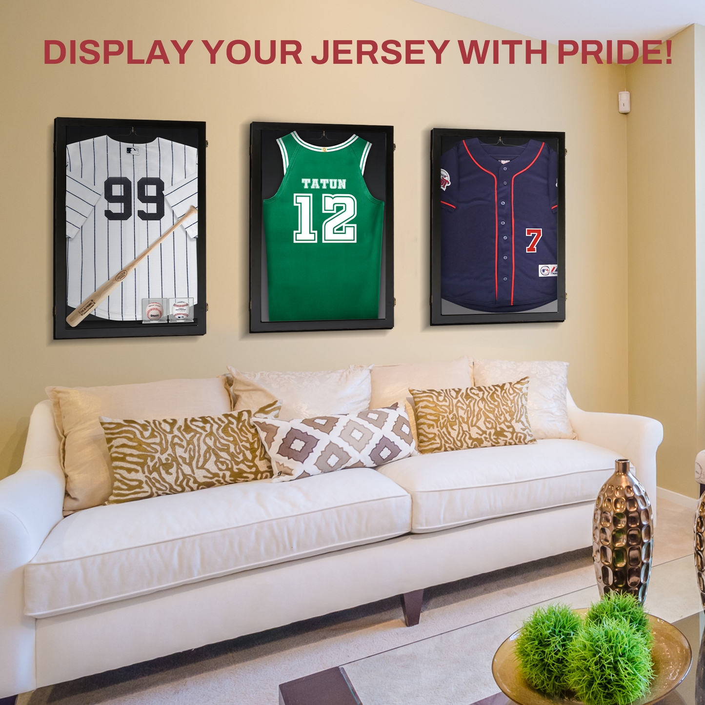 Jersey Display Case - Large Extra Deep