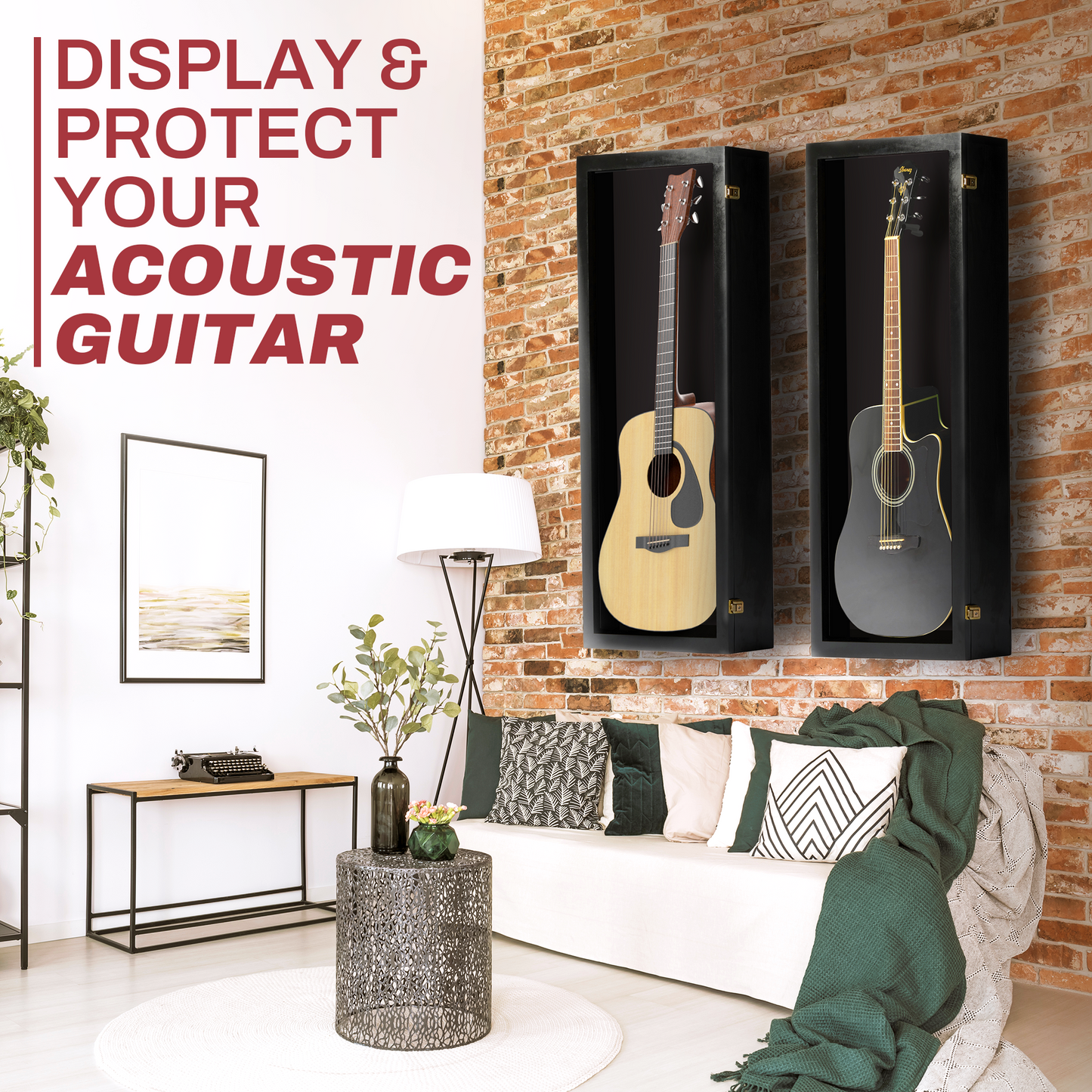 Acoustic Guitar Display Case