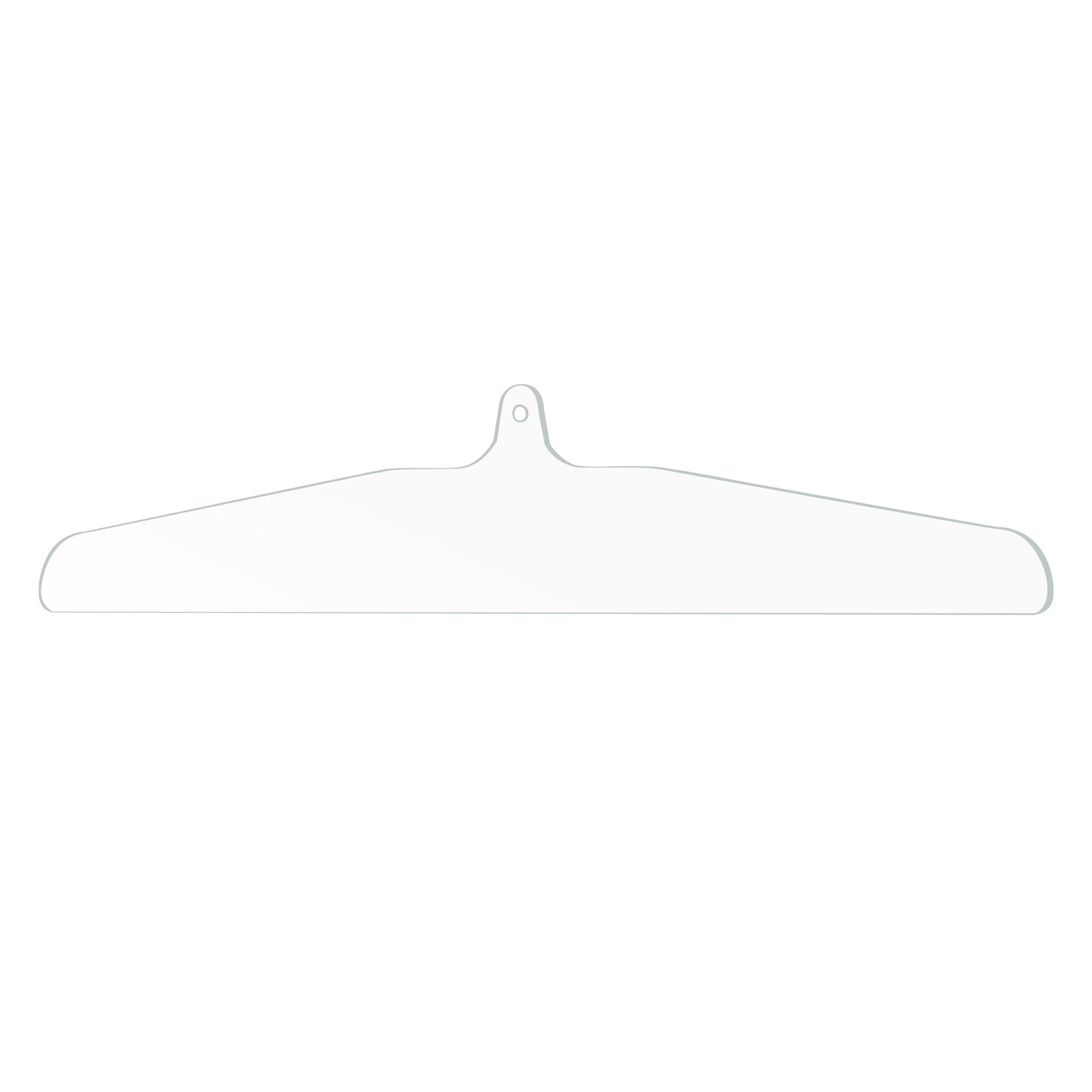 Clear Acrylic Hanger - Jersey Display Hanger