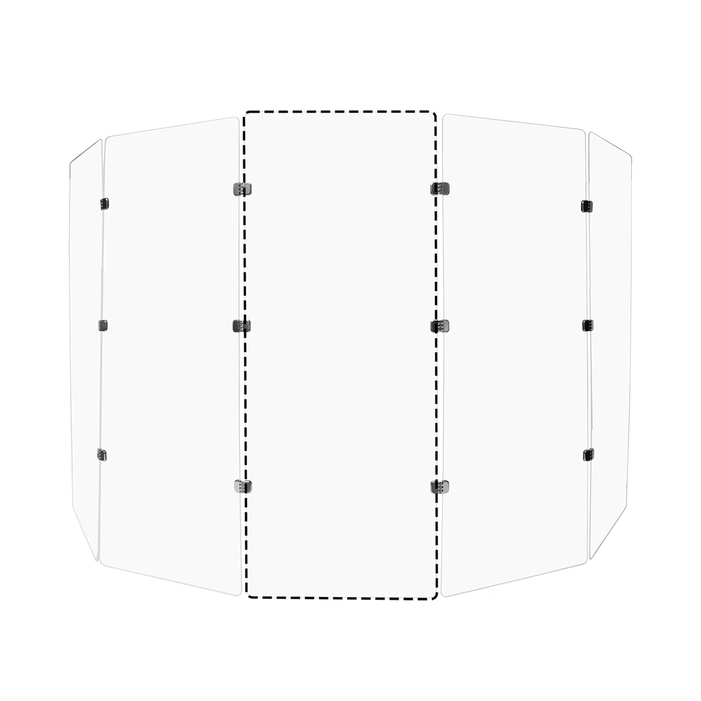 Single Panel Drum Shield