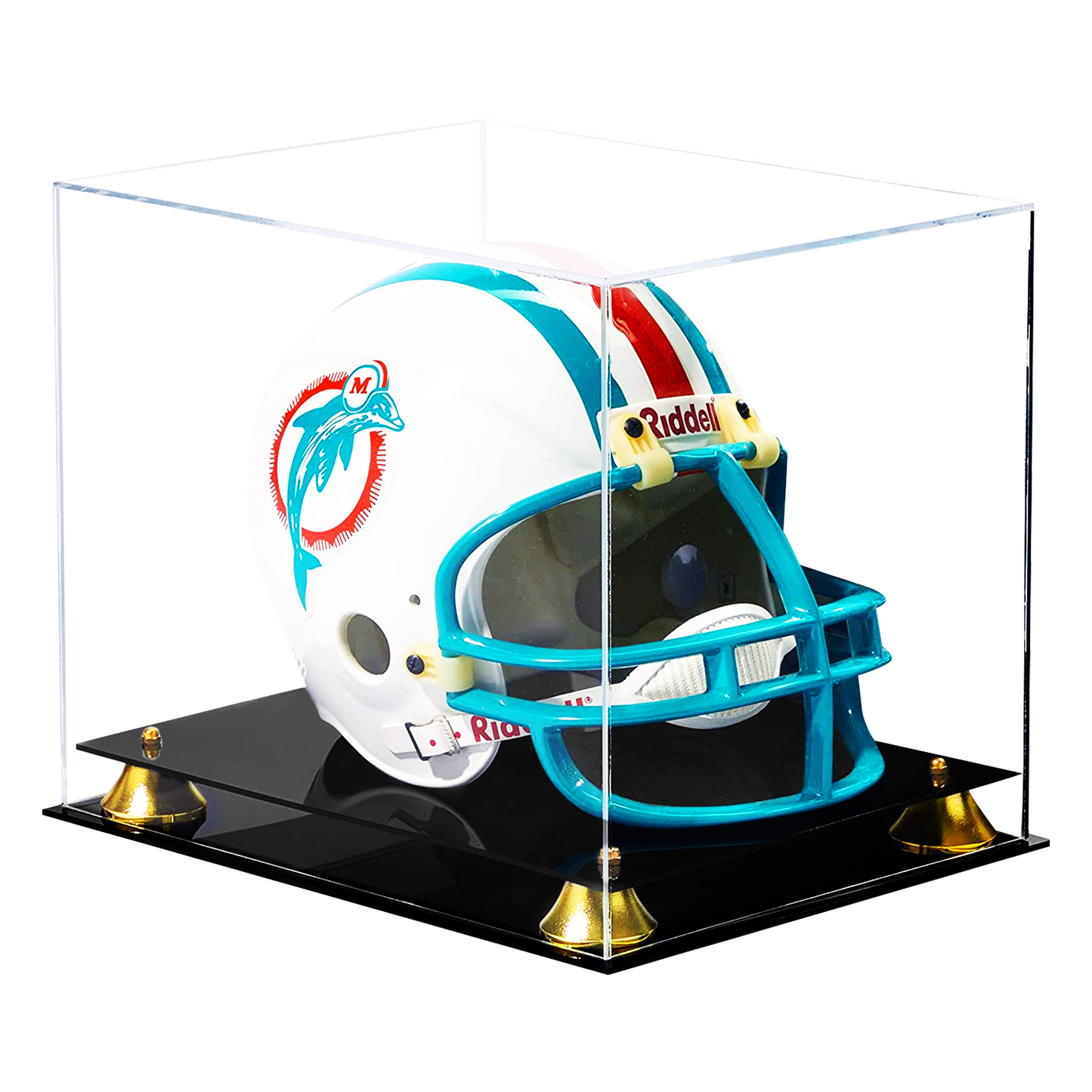 Clear Acrylic Helmet Display Case - Full Size