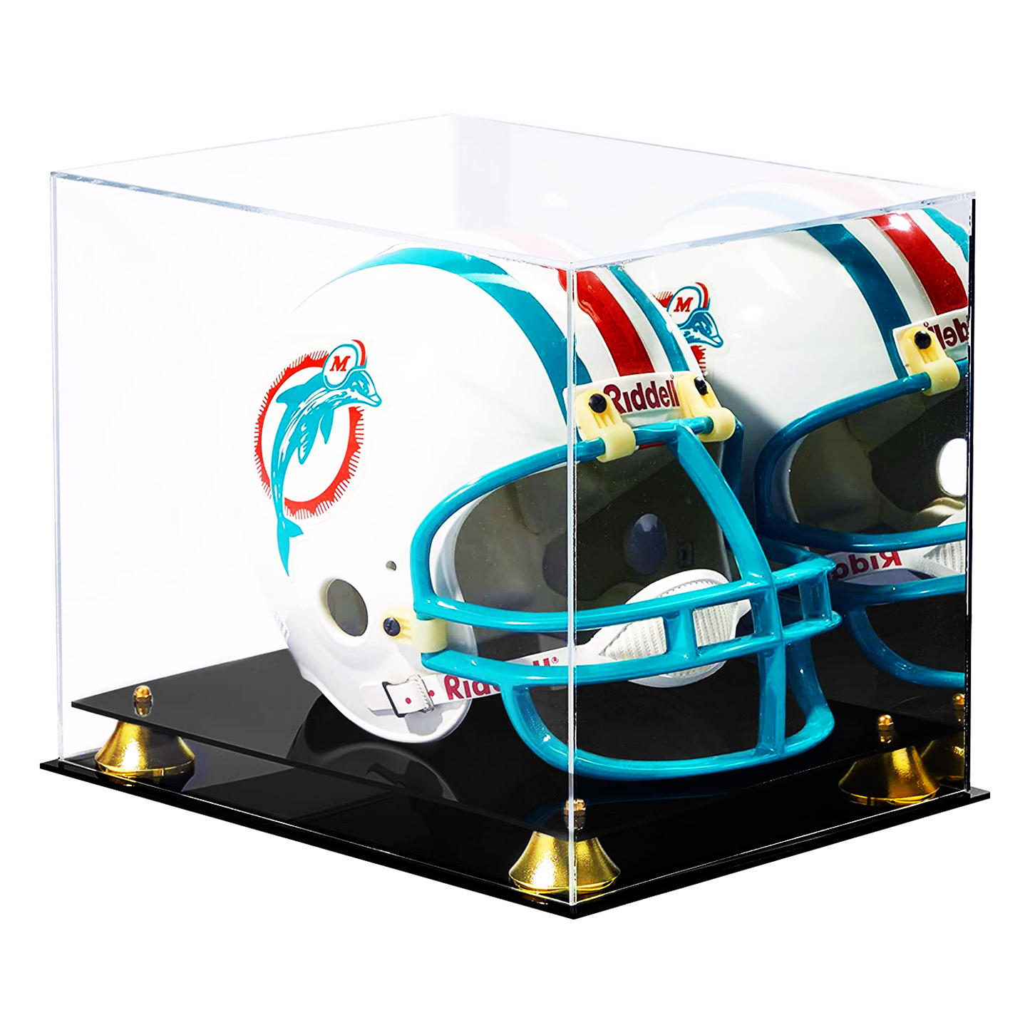 Clear Acrylic Helmet Display Case - Full Size