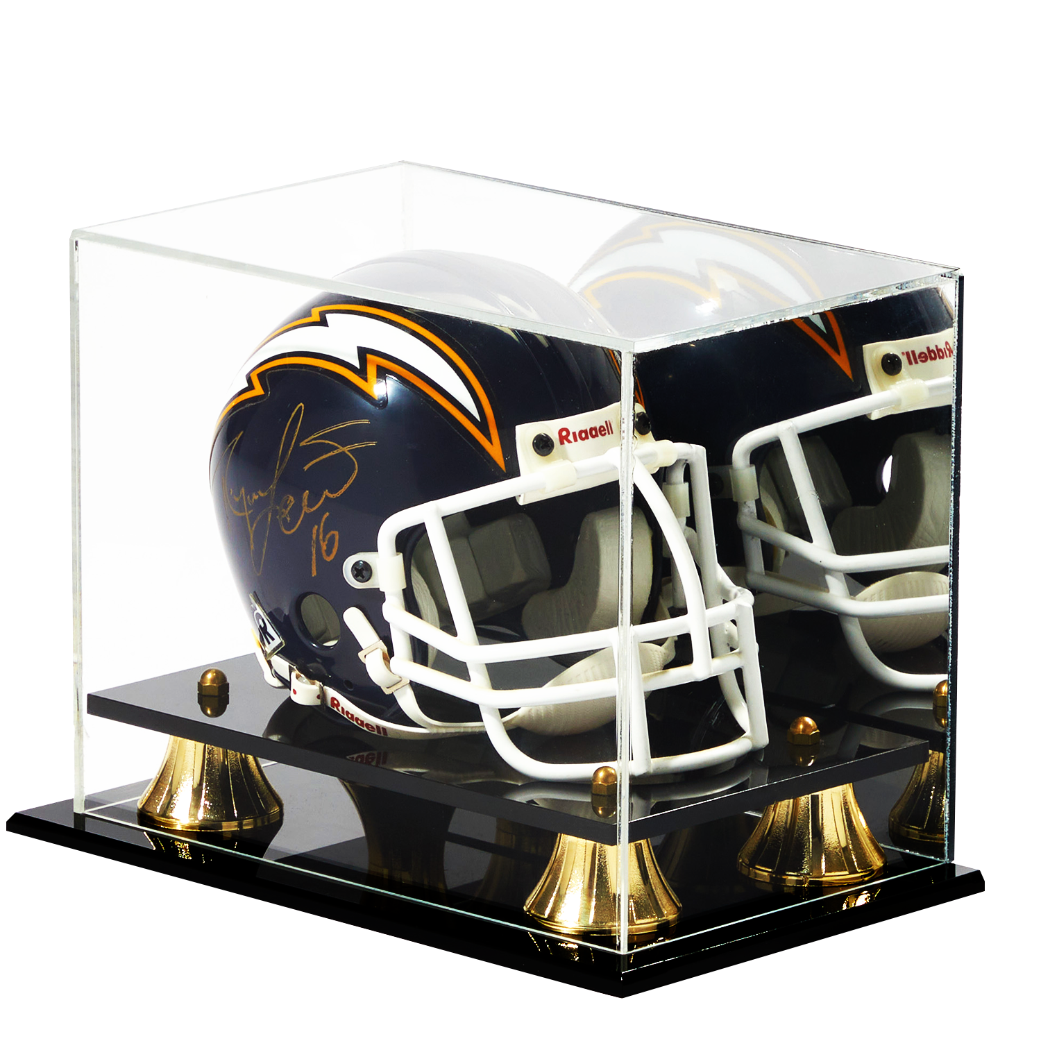 base football helmet Clear Acrylic Mini Football Helmet Display
