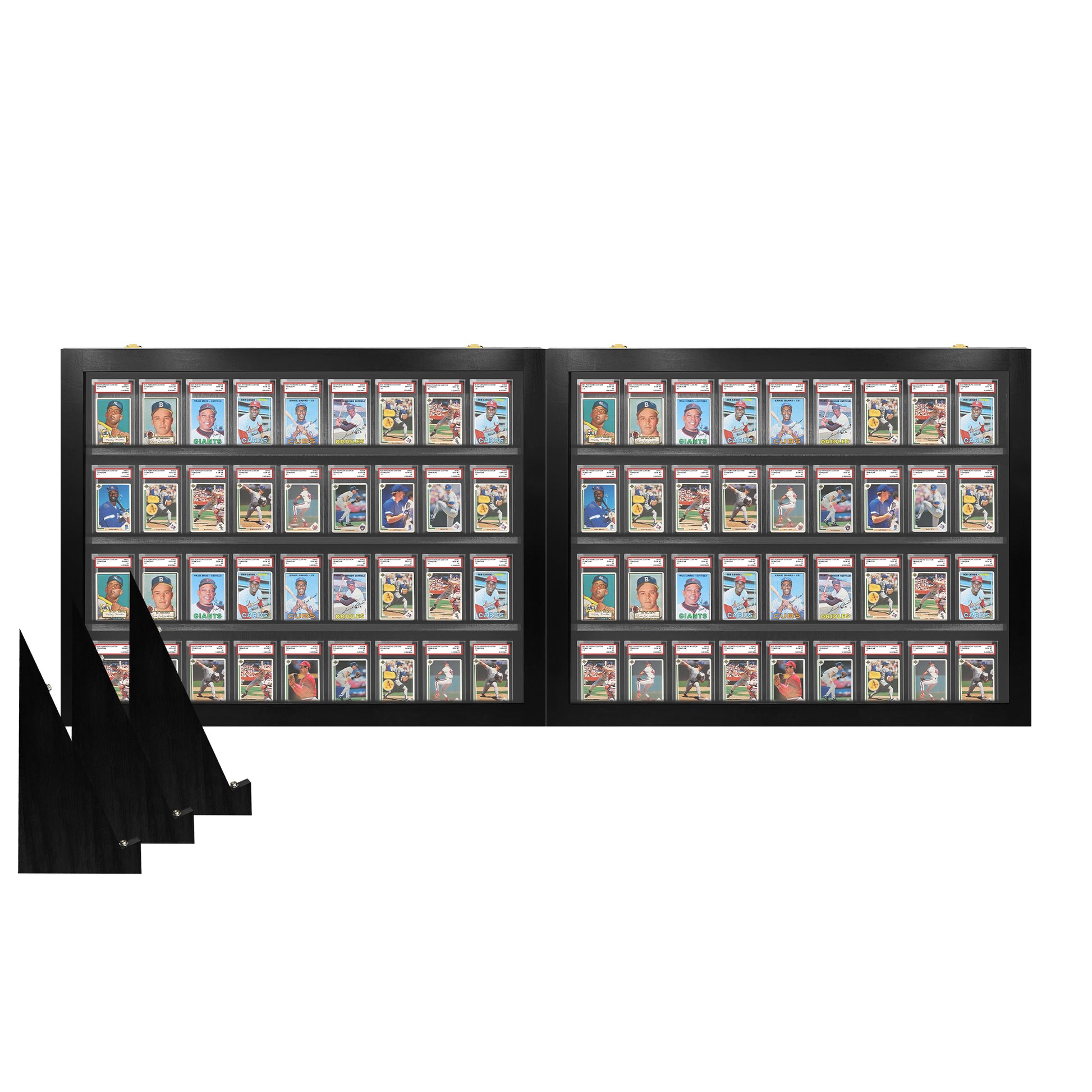tabletop card display case Magnetic Graded clear viewing Card Display Case Tabletop /w