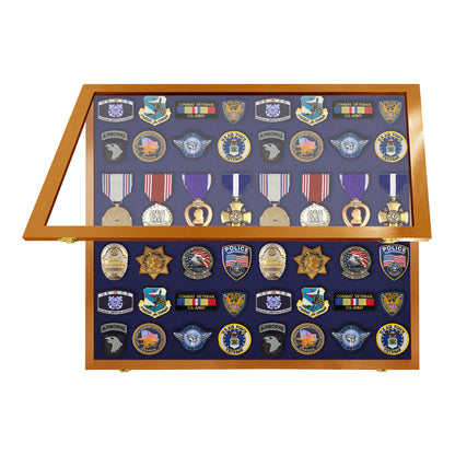 Medal Display Case - Award Display - Patches Display - Large