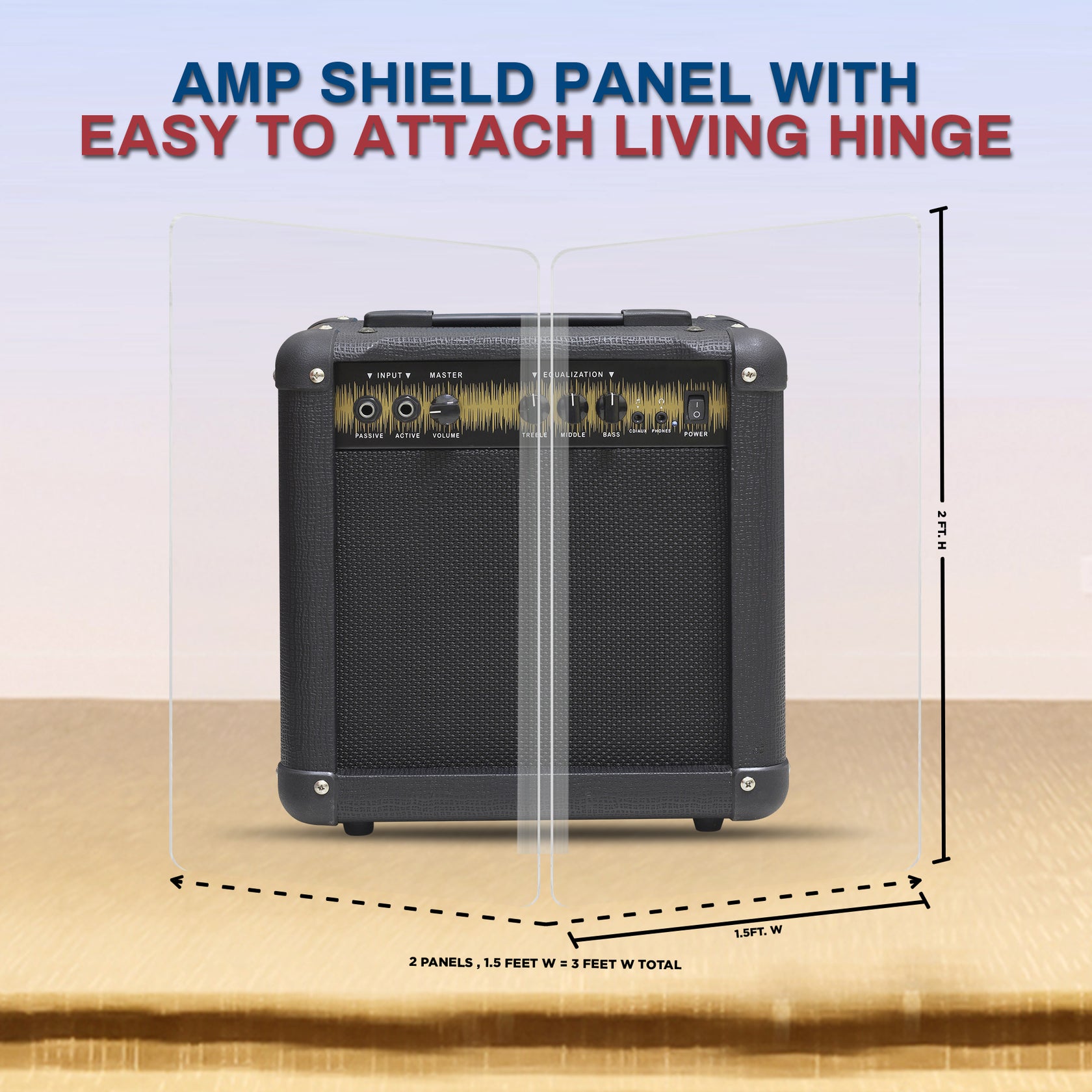 Acrylic Amp Shields - Superior Sound Control – pennzonidisplay