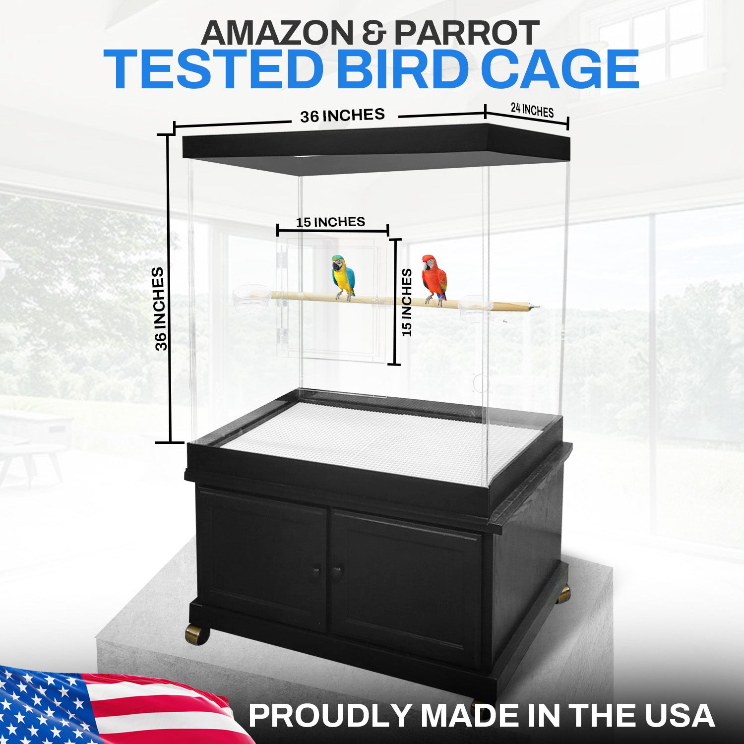Exotic Bird Bird Aviaries With Acrylic View photo