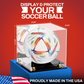 Acrylic Soccer Display Case