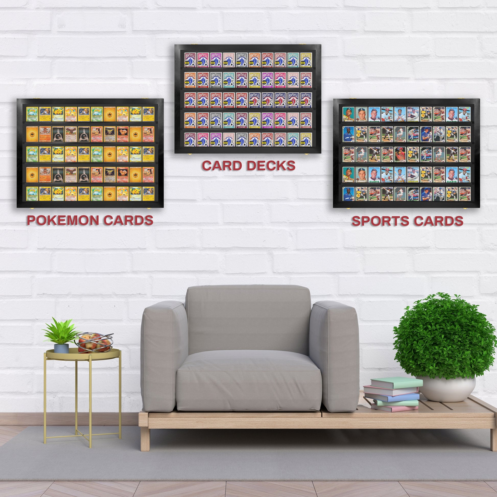 Playing Card Deck Display Case - Holds 50 Decks pennzonidisplay Playing Card Deck Display Case - Holds 50 Decks pennzonidisplay