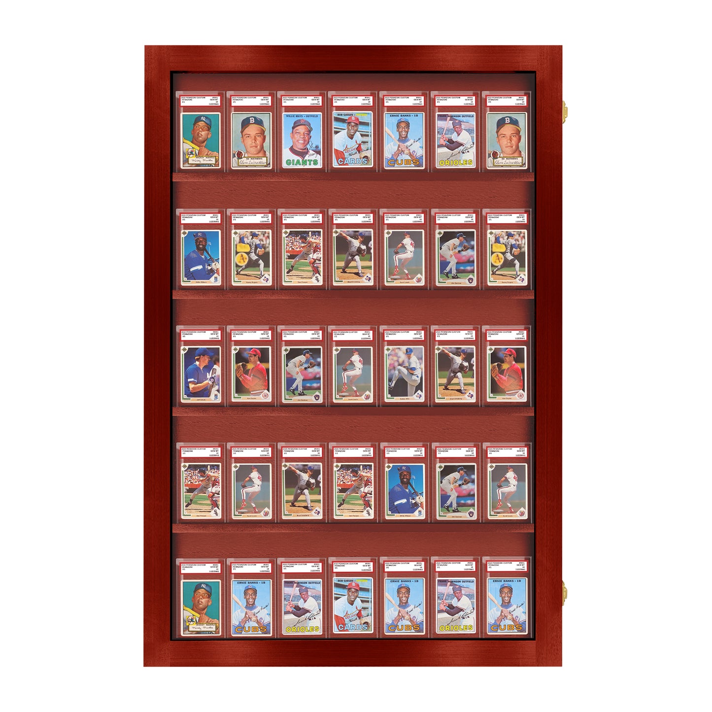 35 Graded PSA - Cards Display