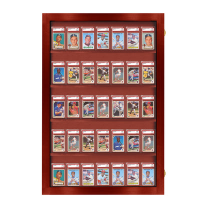 35 Graded PSA - Cards Display