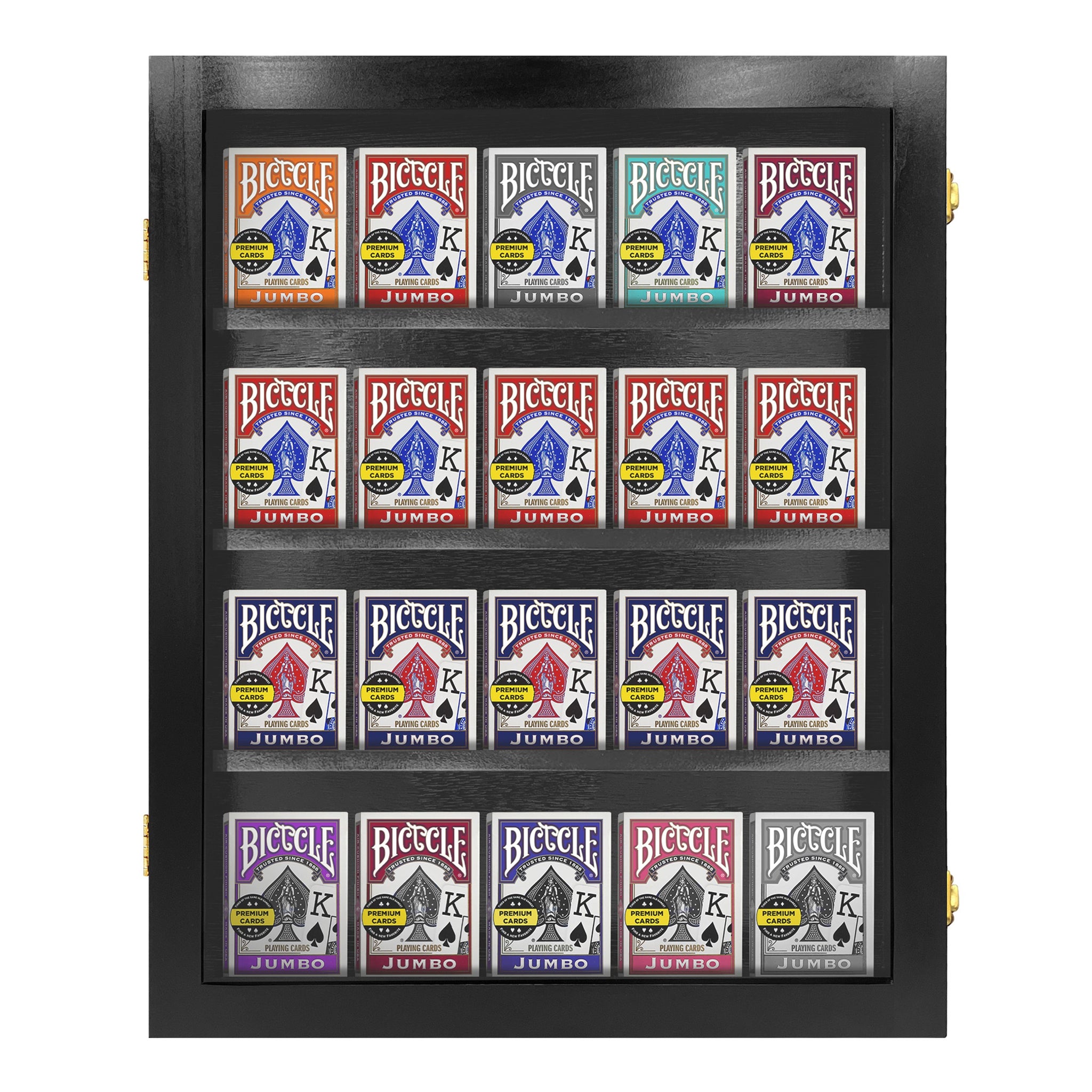 Playing Card Deck Display Case Holds 20 Decks pennzonidisplay