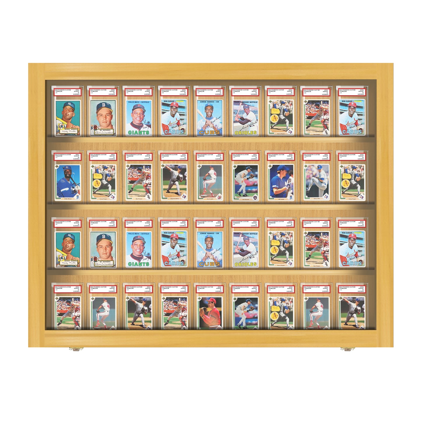 36 Graded PSA - Card Display