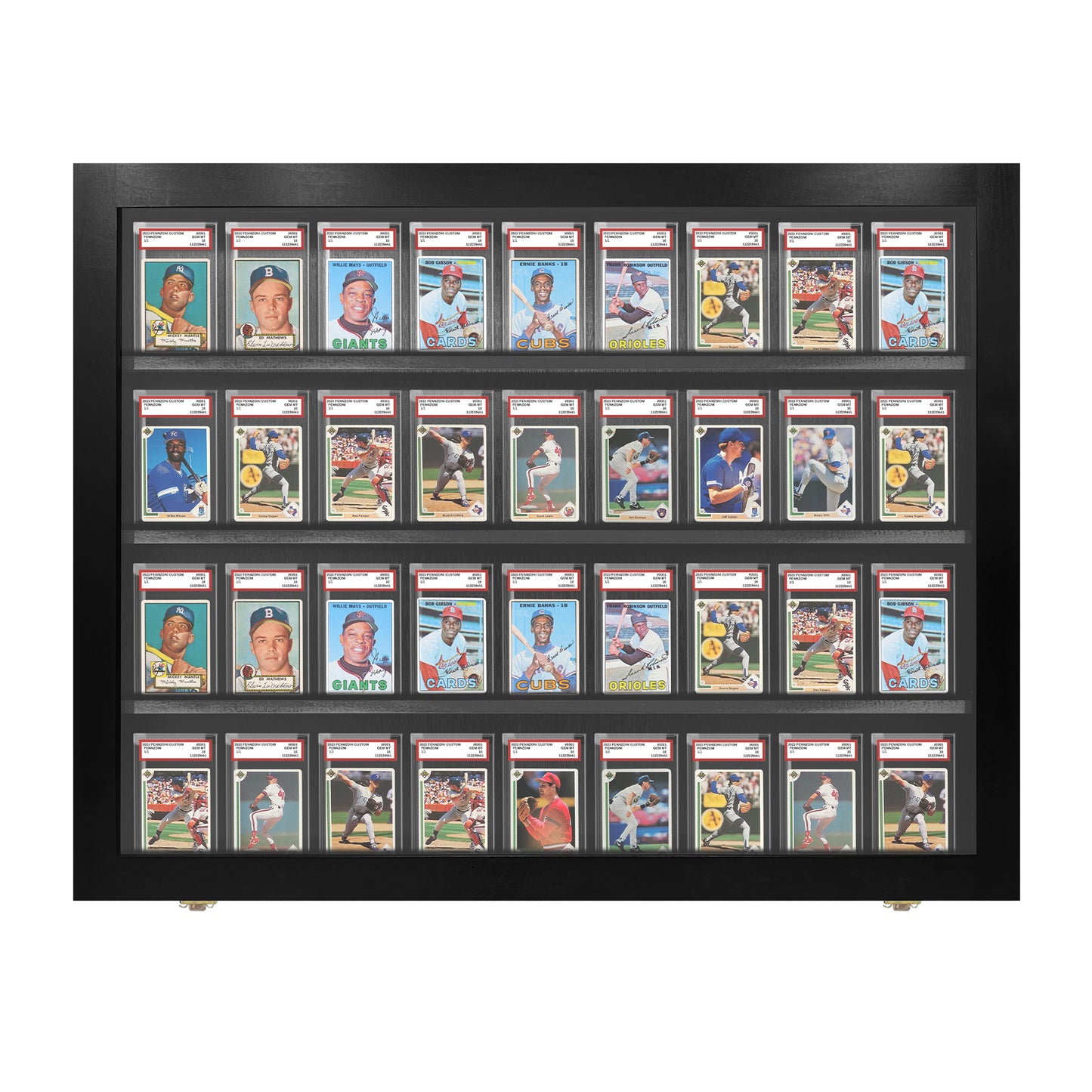 36 Graded PSA - Card Display