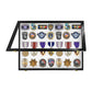 Medal Display Case - Award Display - Patches Display - Medium