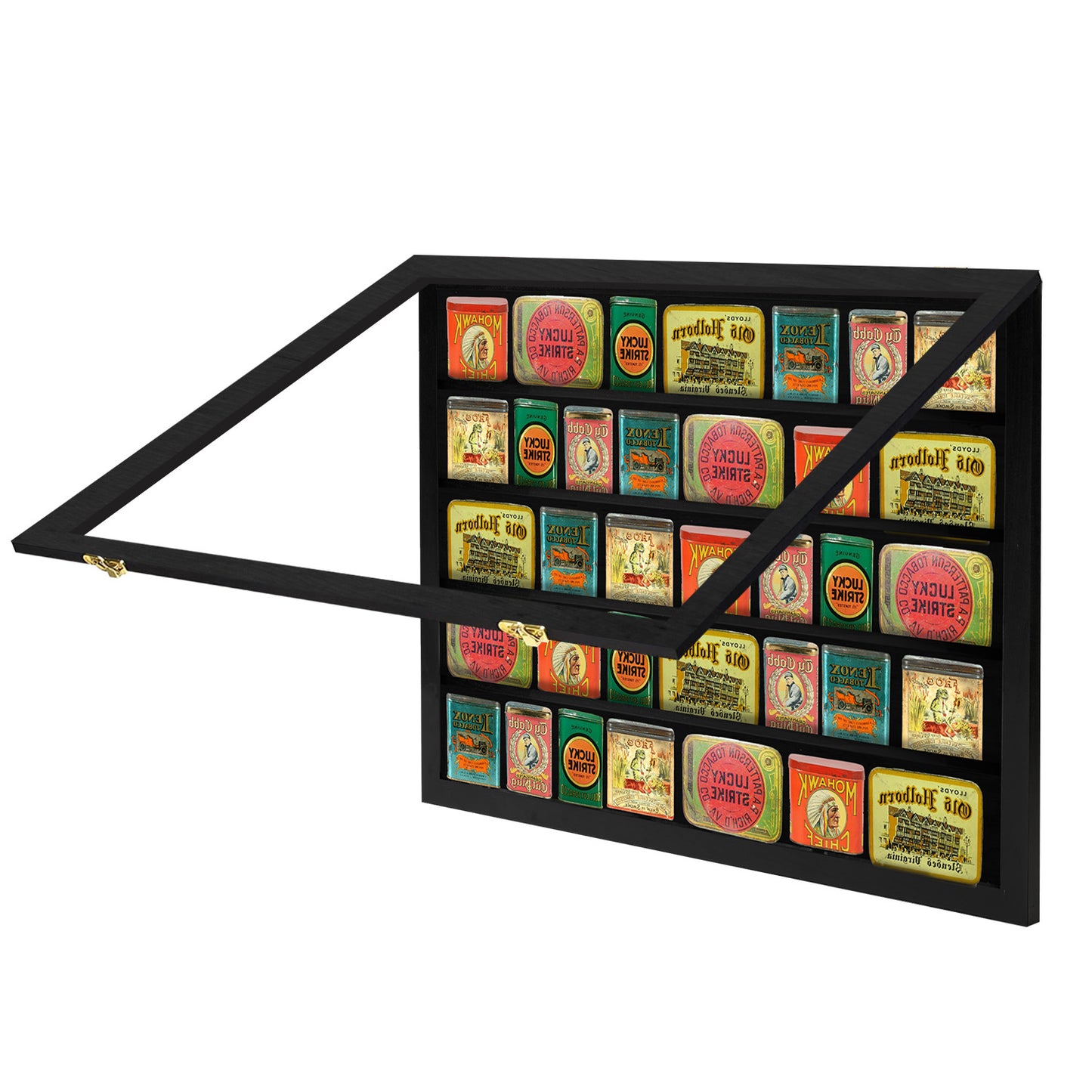 Tobacco Tin Display Case