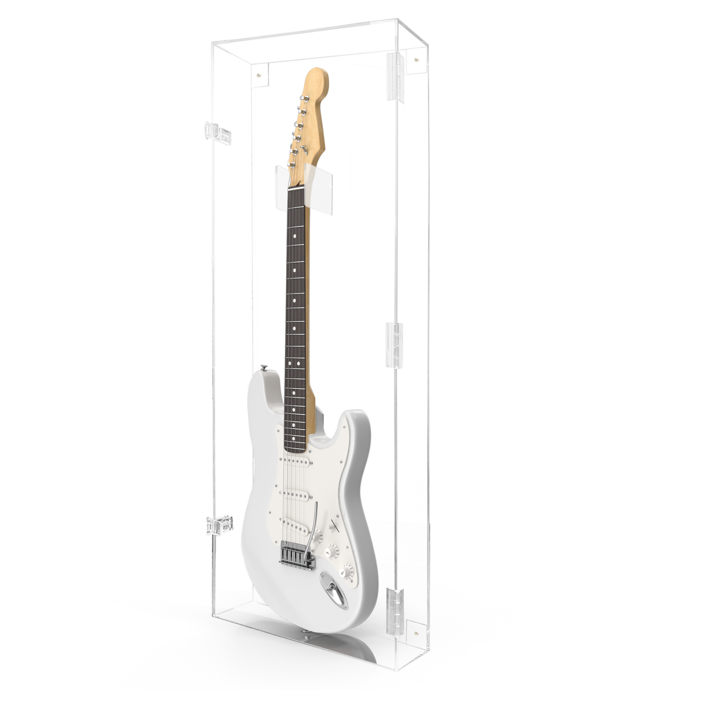 Clear Acrylic Electric Guitar Display Case