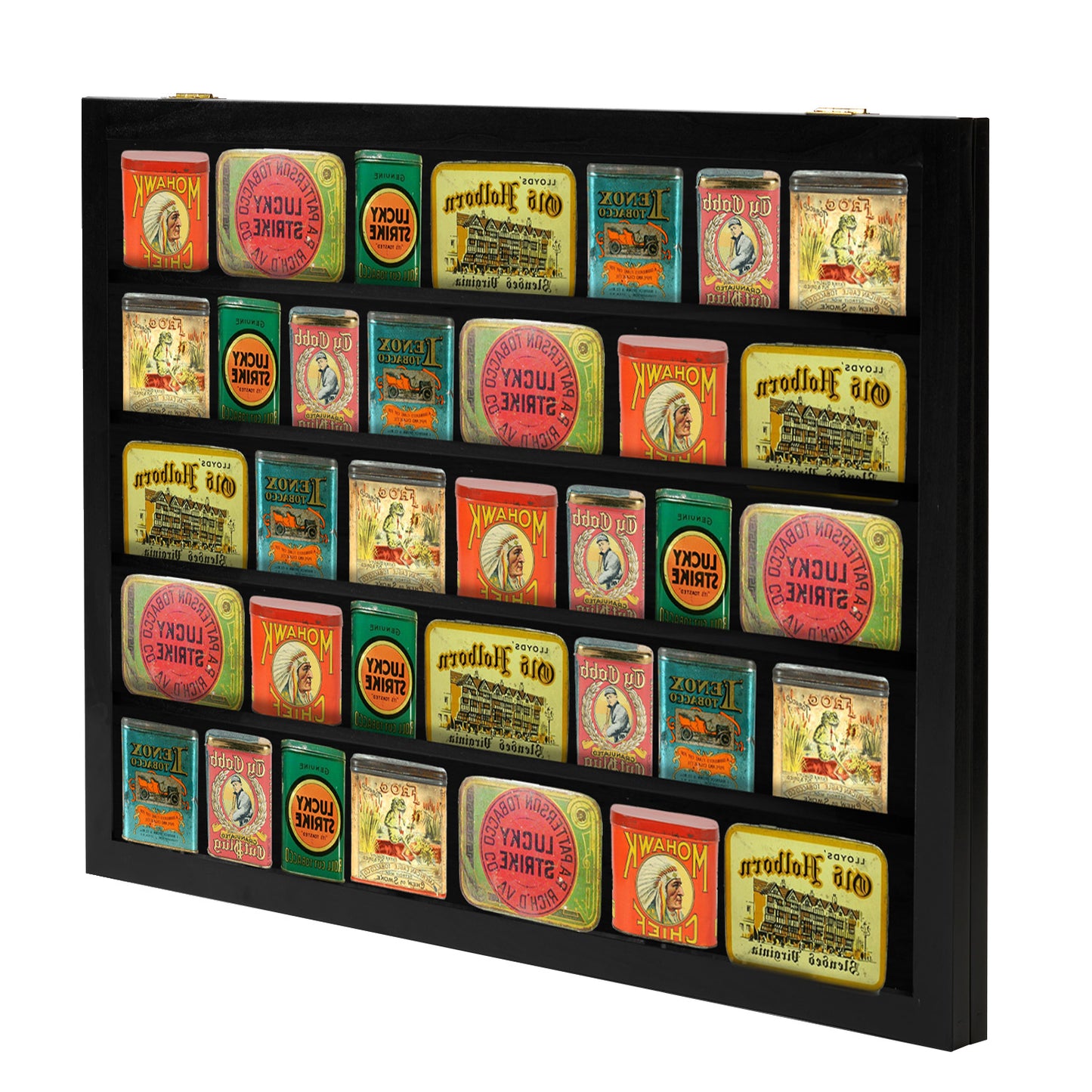 Tobacco Tin Display Case