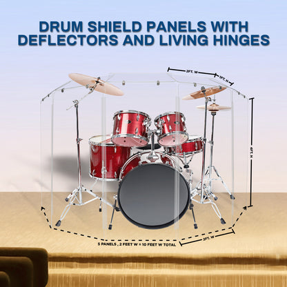 Drum Shield 2 ft. x 4 ft. Panel